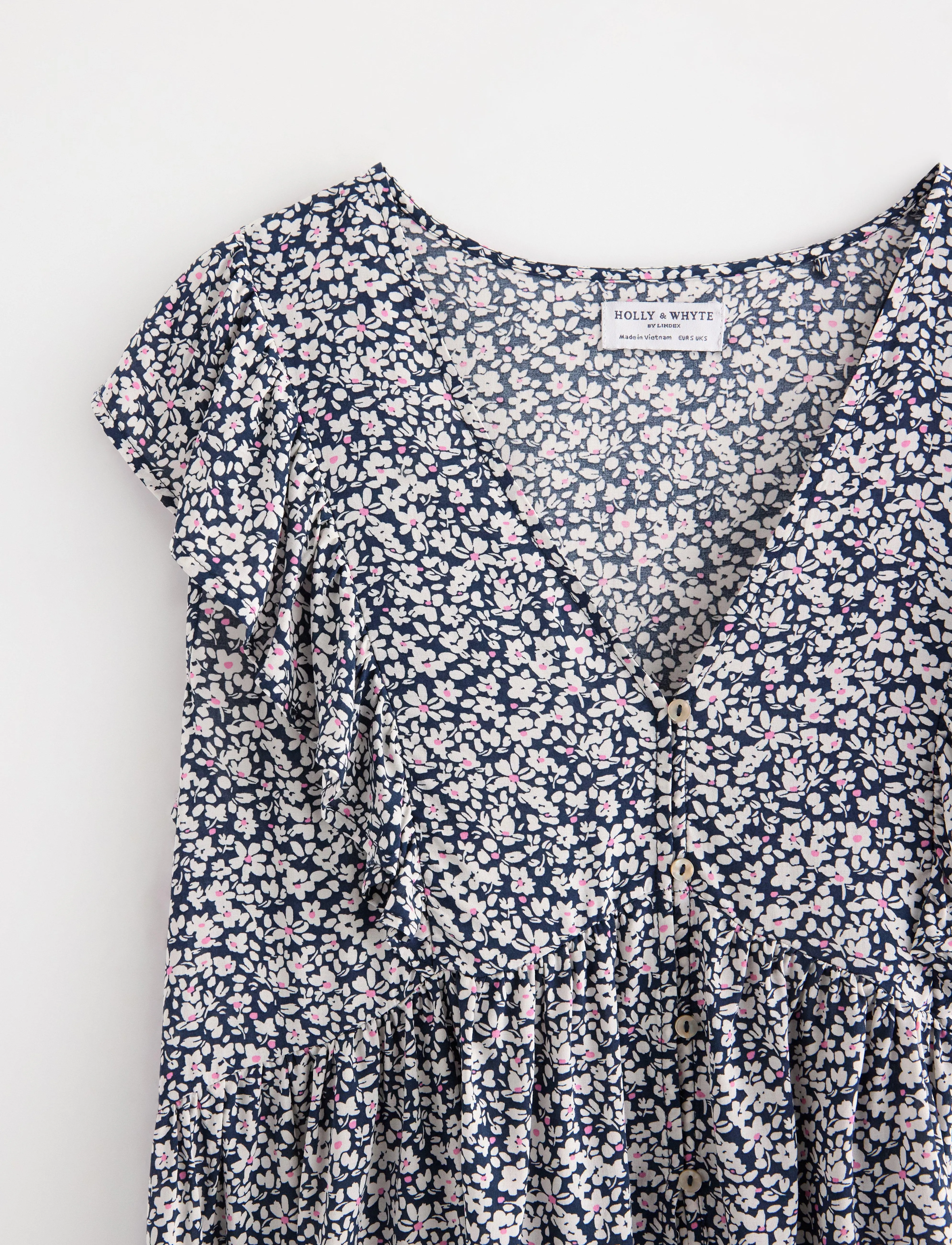 Lindex - Blouse Cassi - Ärmellose blusen - navy - 2
