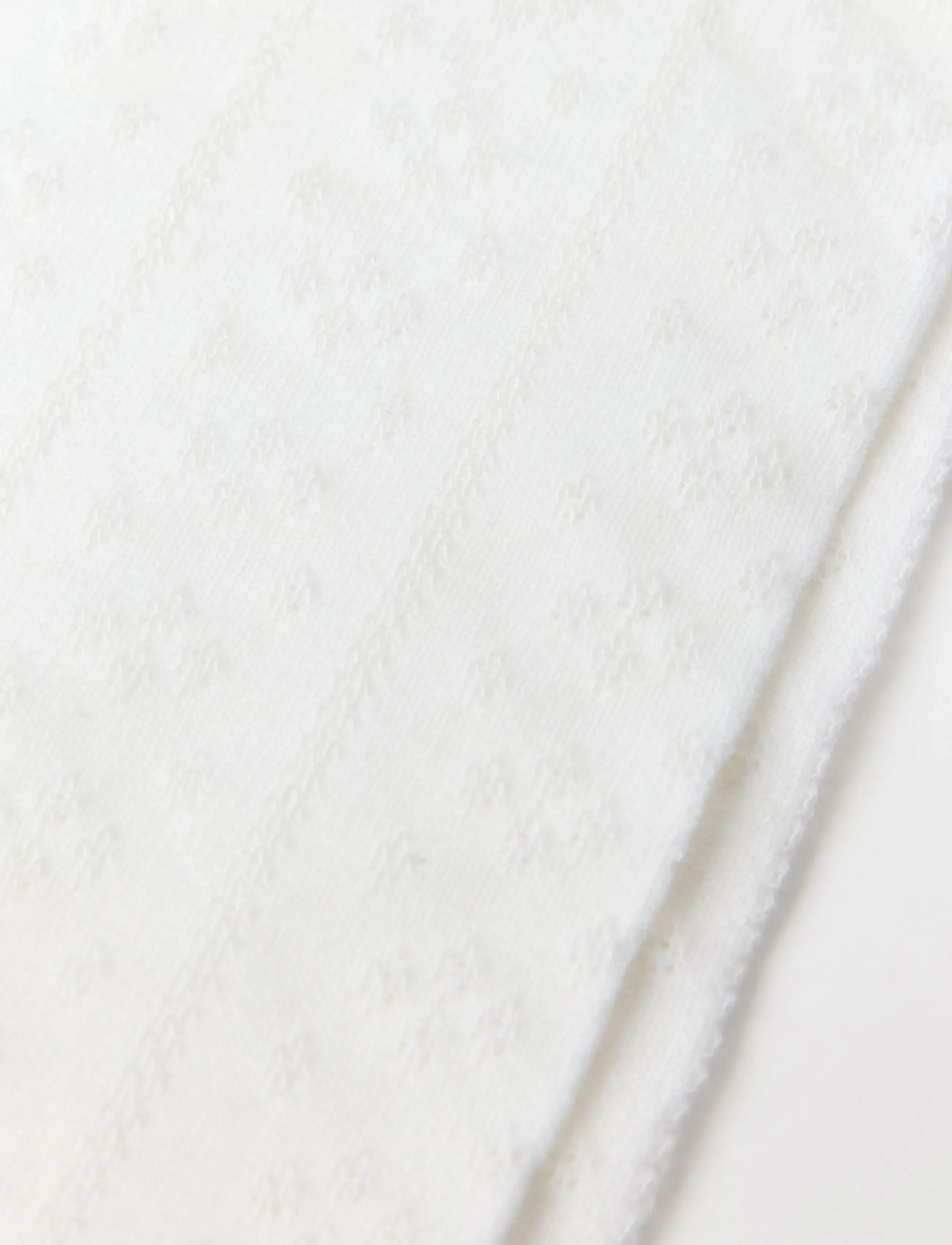Lindex - Tights in pointelle - letnie okazje - light dusty white - 2