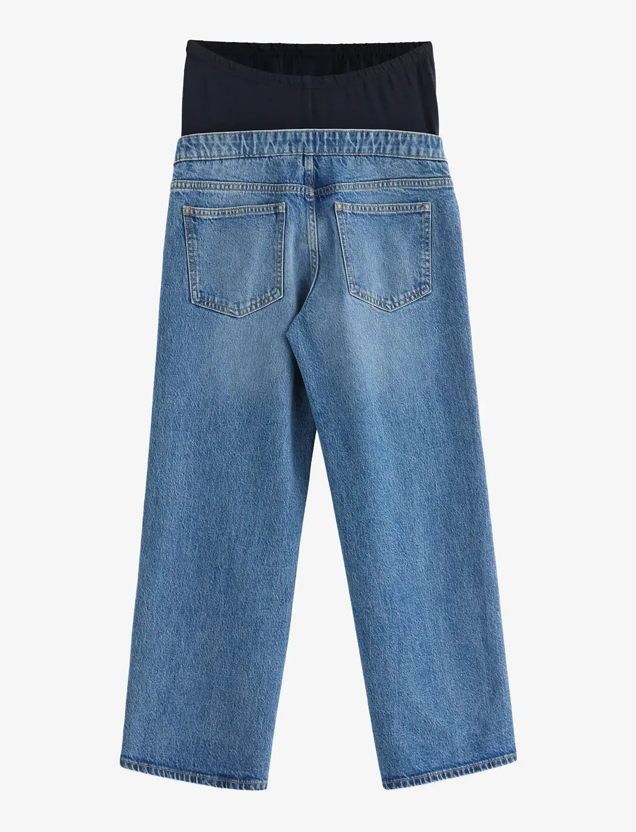 Lindex - MOM WIDE Hanna cropped maternity jeans - light denim - 2