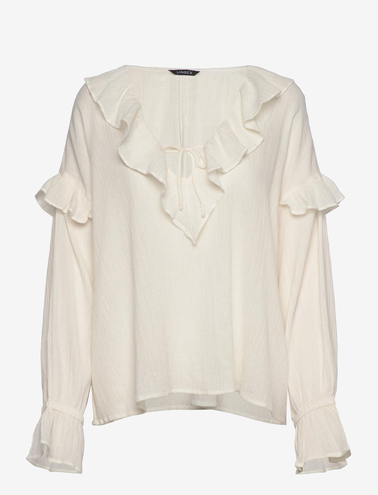 Lindex - Blouse Sindry - langærmede bluser - off white - 0