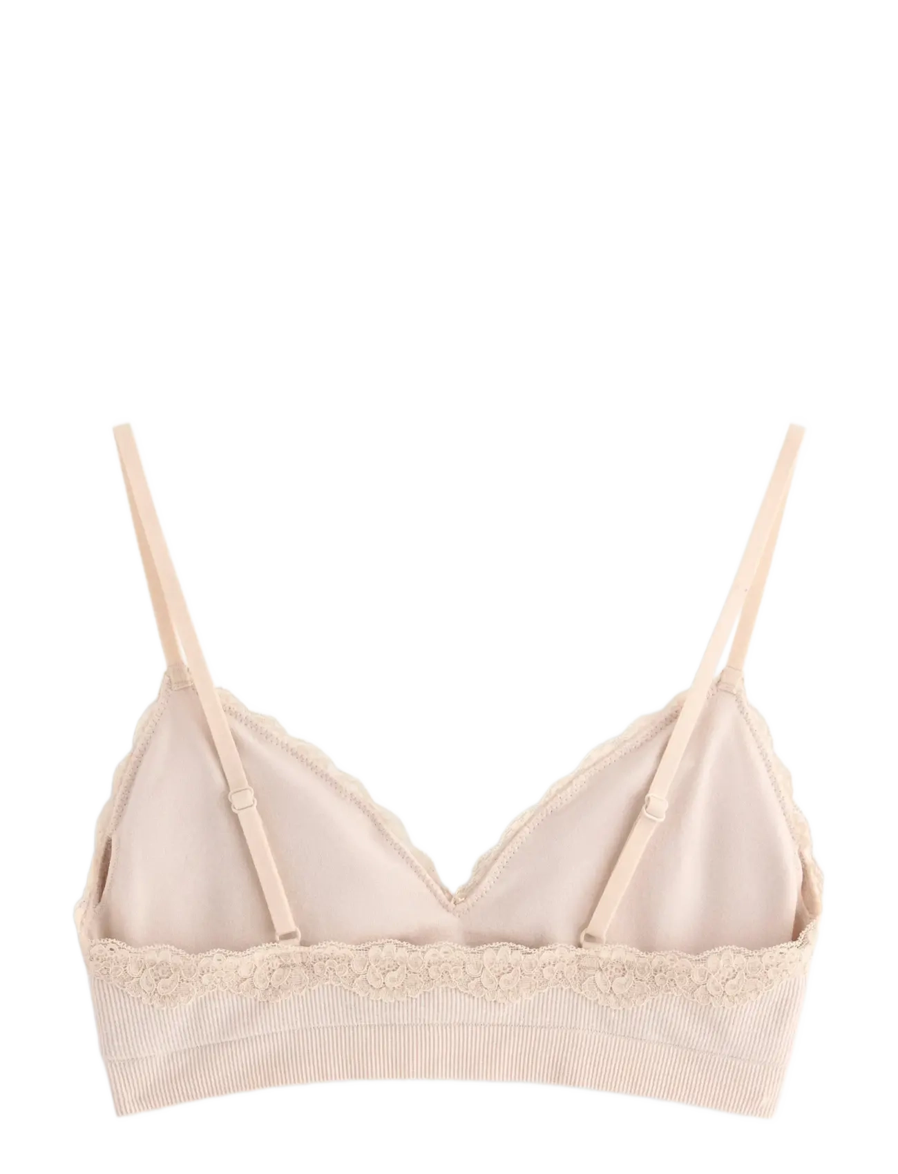 Lindex - Wirefree seamless soft bra - bralette - light beige - 2