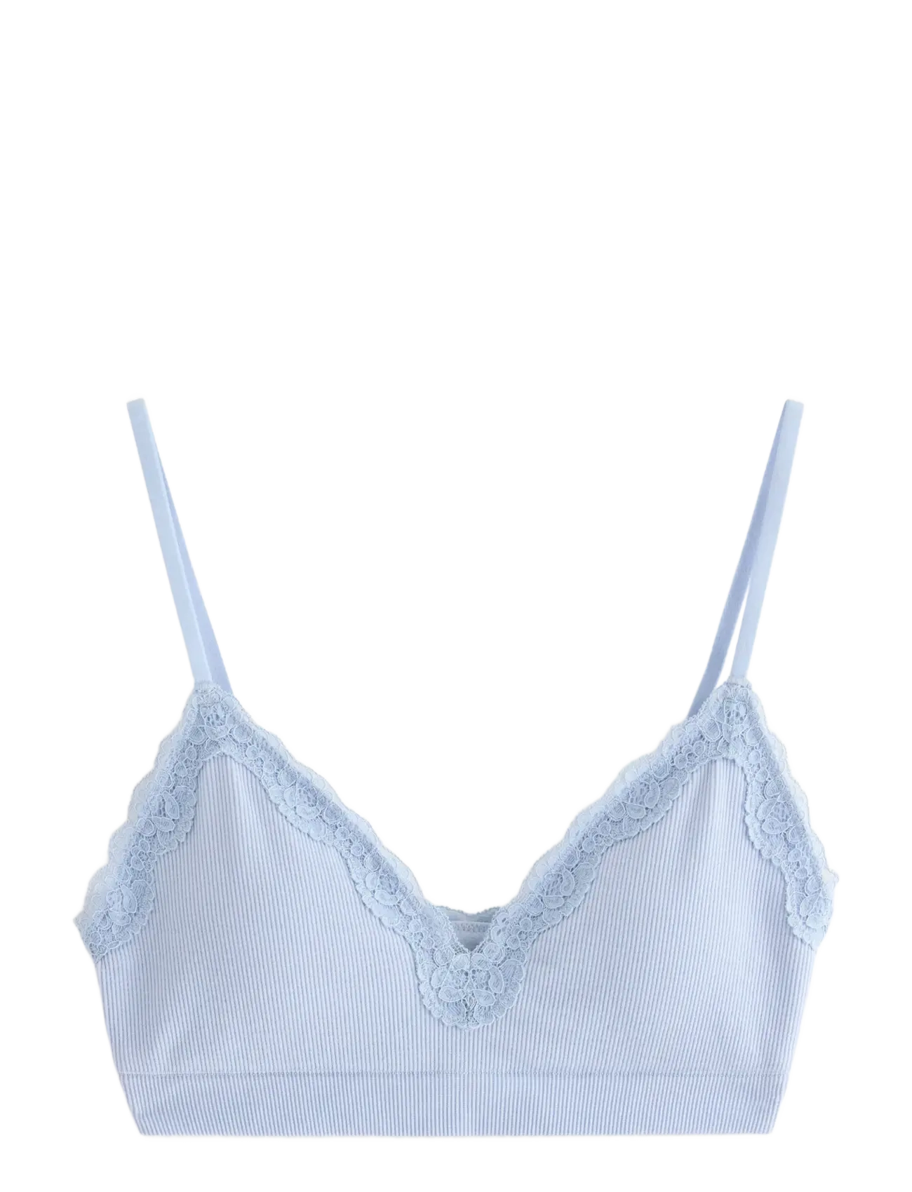 Wirefree seamless soft bra - LIGHT BLUE