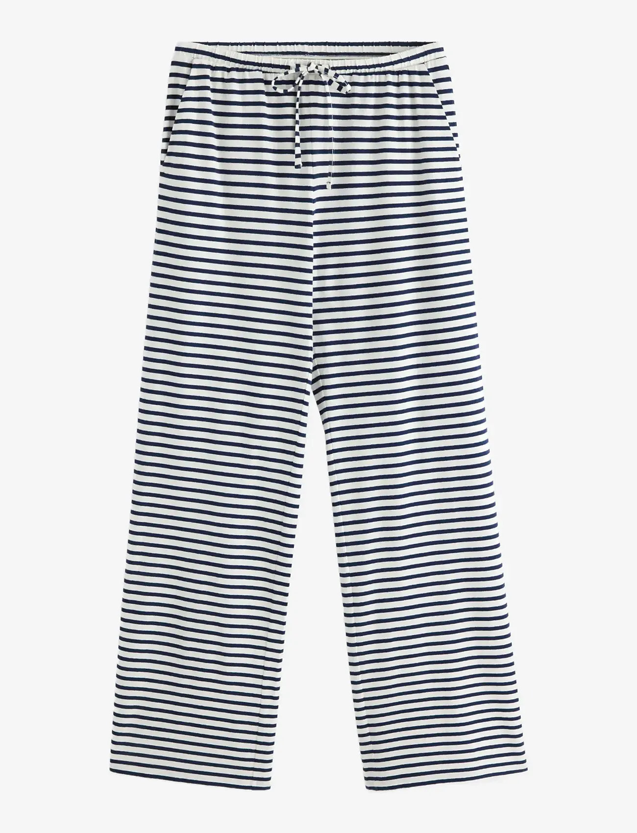 Lindex - Wide pyjama trousers - pyjama pants - dark dusty blue - 1