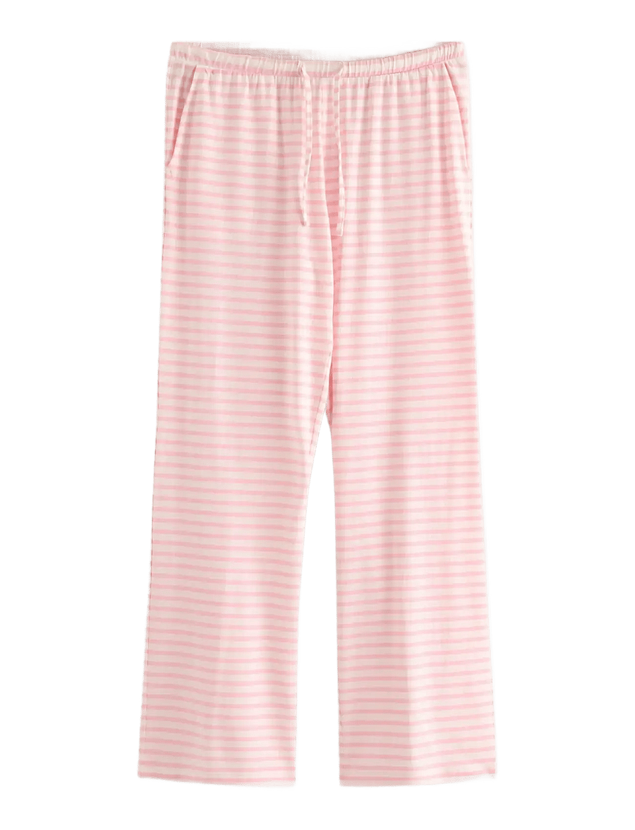 Lindex - Wide pyjama trousers - natbukser - light pink - 1