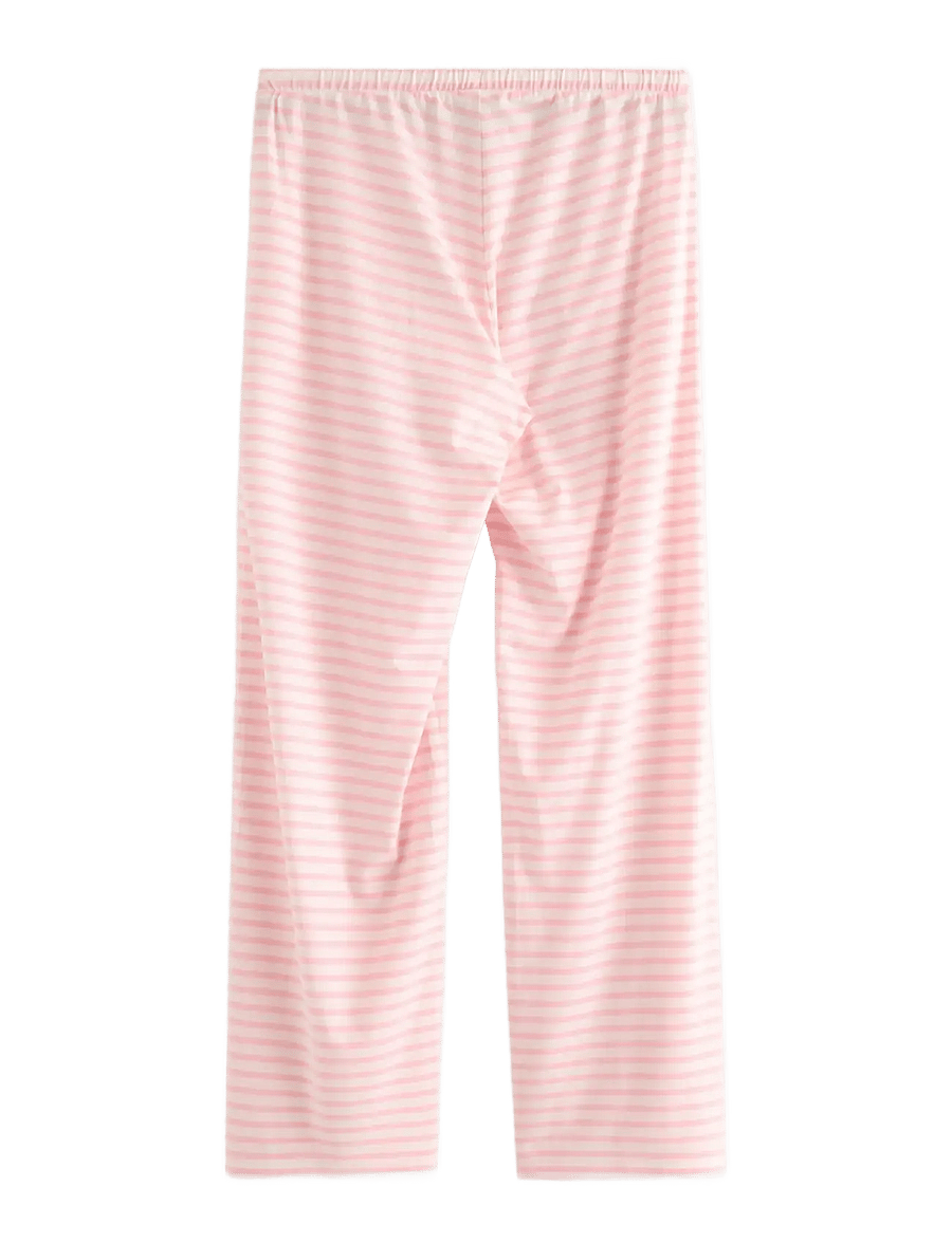 Lindex - Wide pyjama trousers - natbukser - light pink - 2