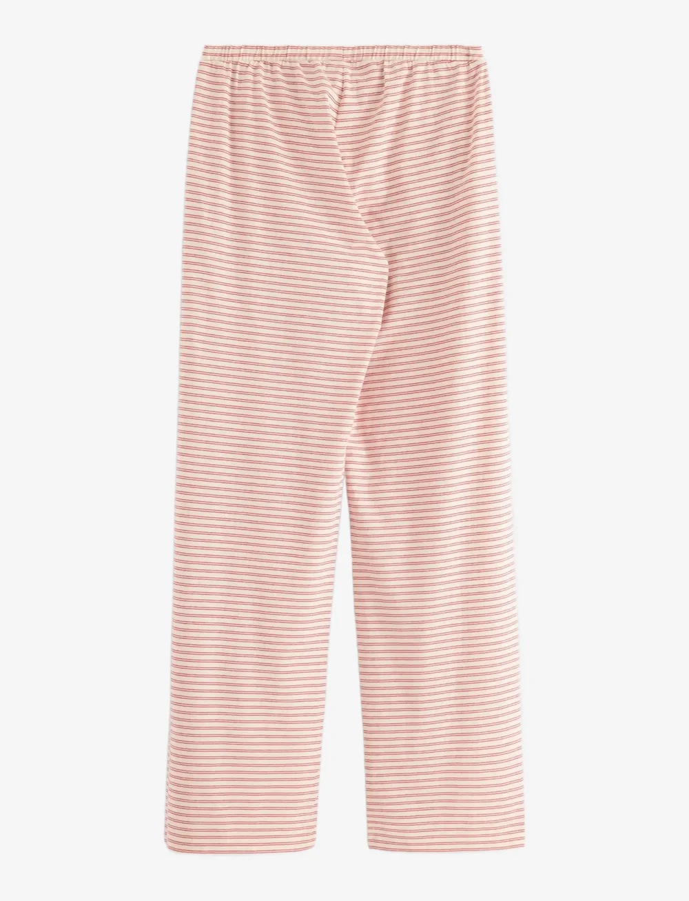 Lindex - Trousers Pyjama jersey wide le - natbukser - red - 2