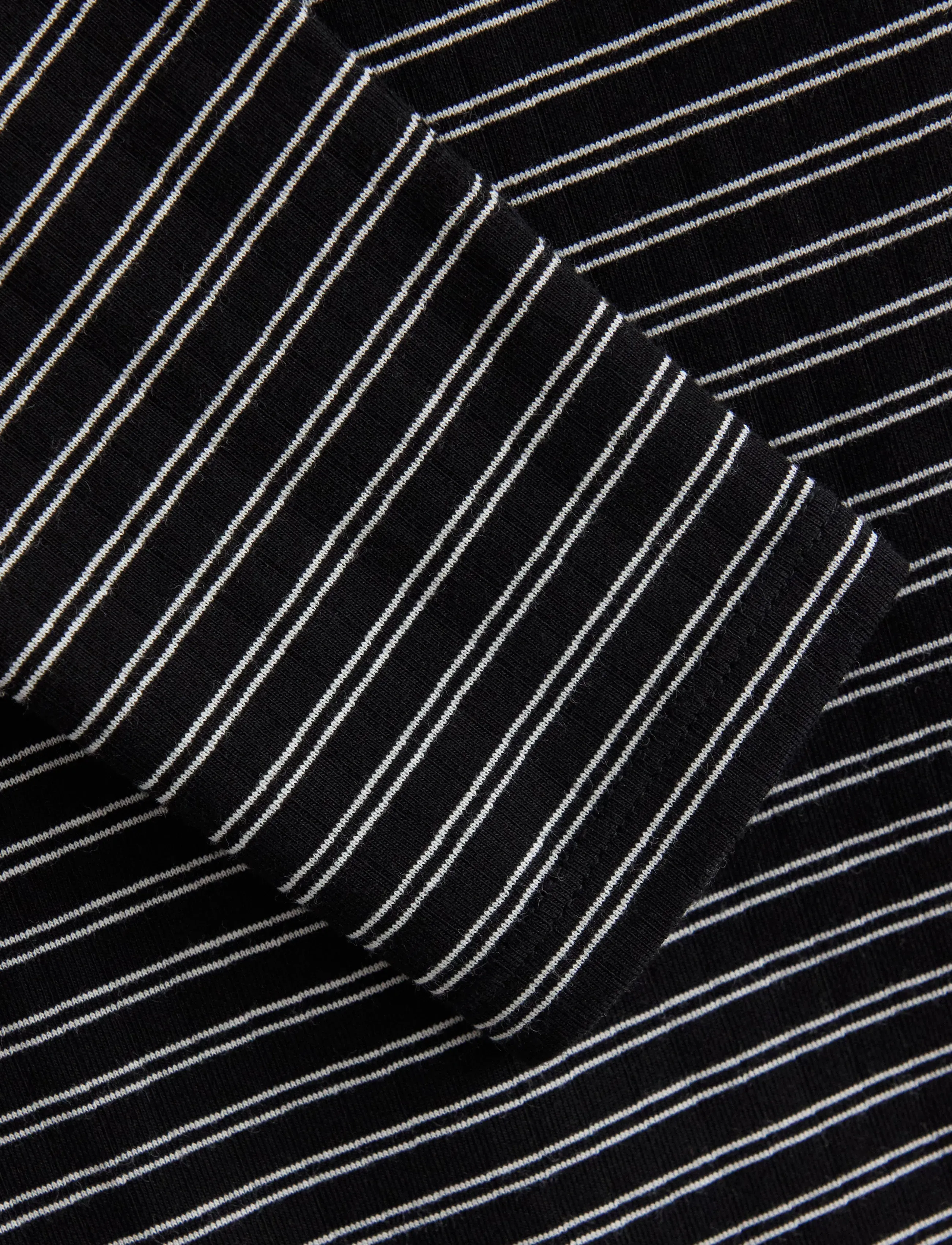 Lindex - Pyjama top - tops - black - 5