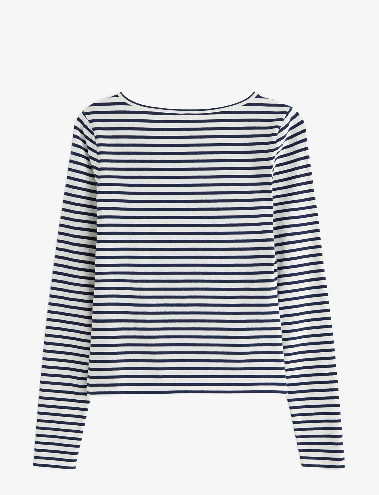 Lindex - Top Pyjama long sleeve jersey - oberteile - dark dusty blue - 2