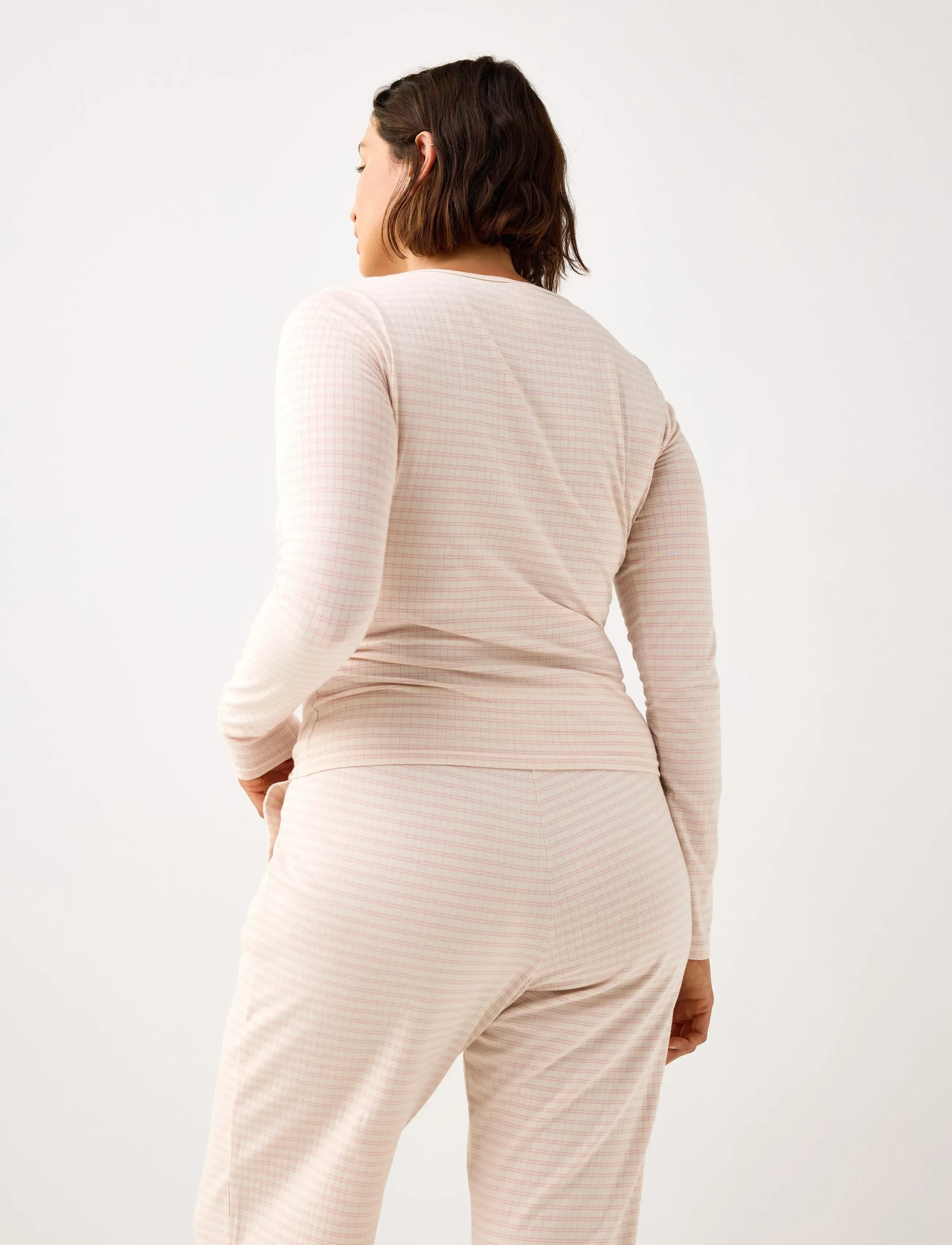 Lindex - Pyjama top - oberteile - light dusty pink - 3
