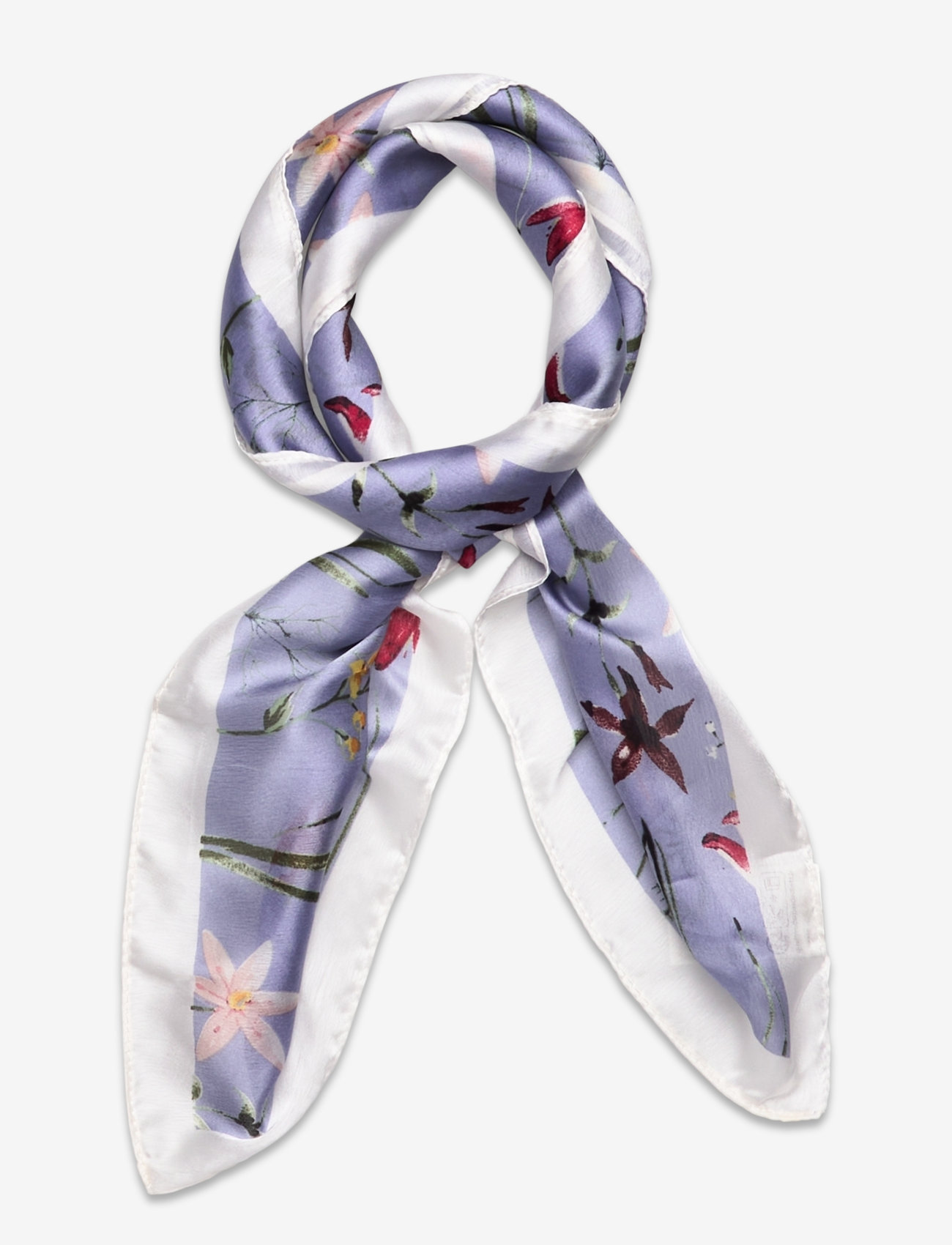 Pcbea Long Scarf Pink Lavender Aop Check main image 1