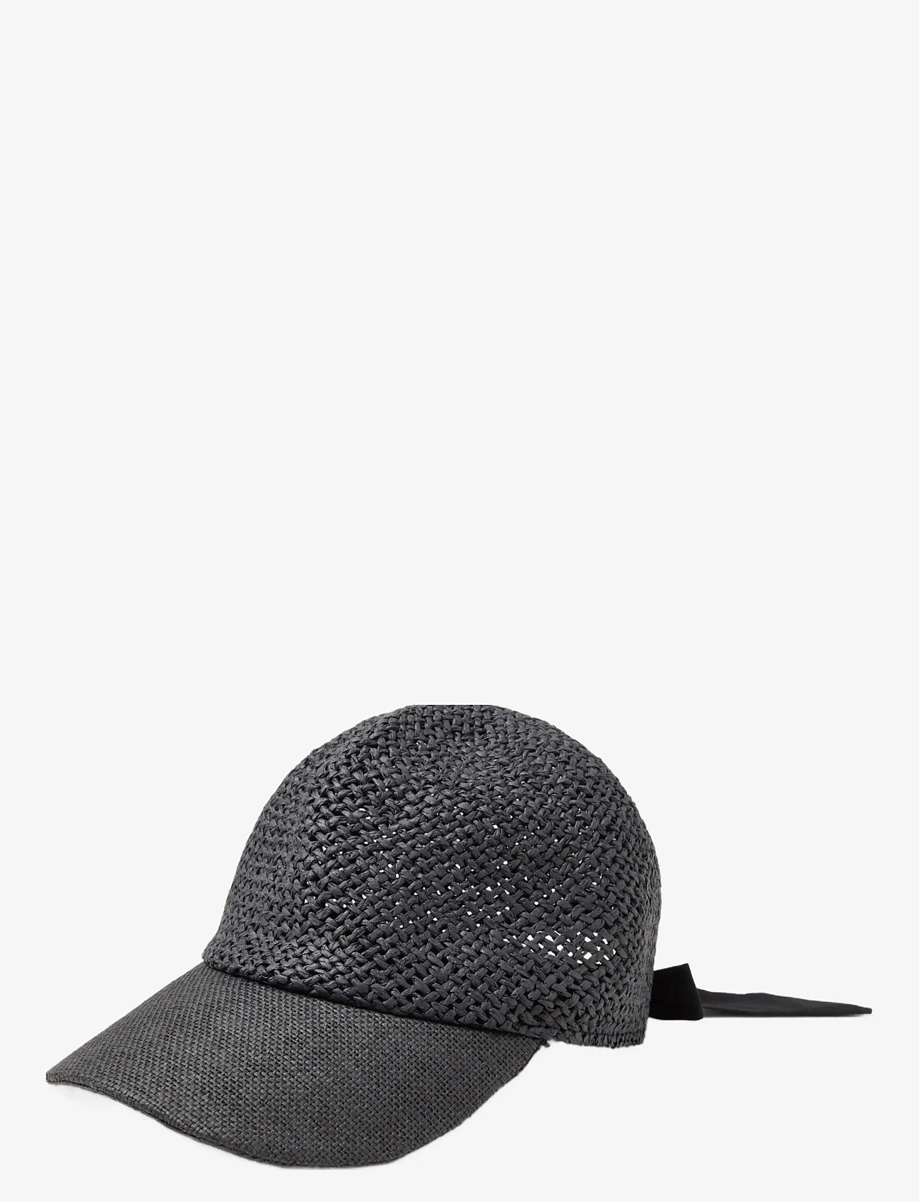 Lindex - Straw cap with tie at back - geschenke unter 30€ - black - 0