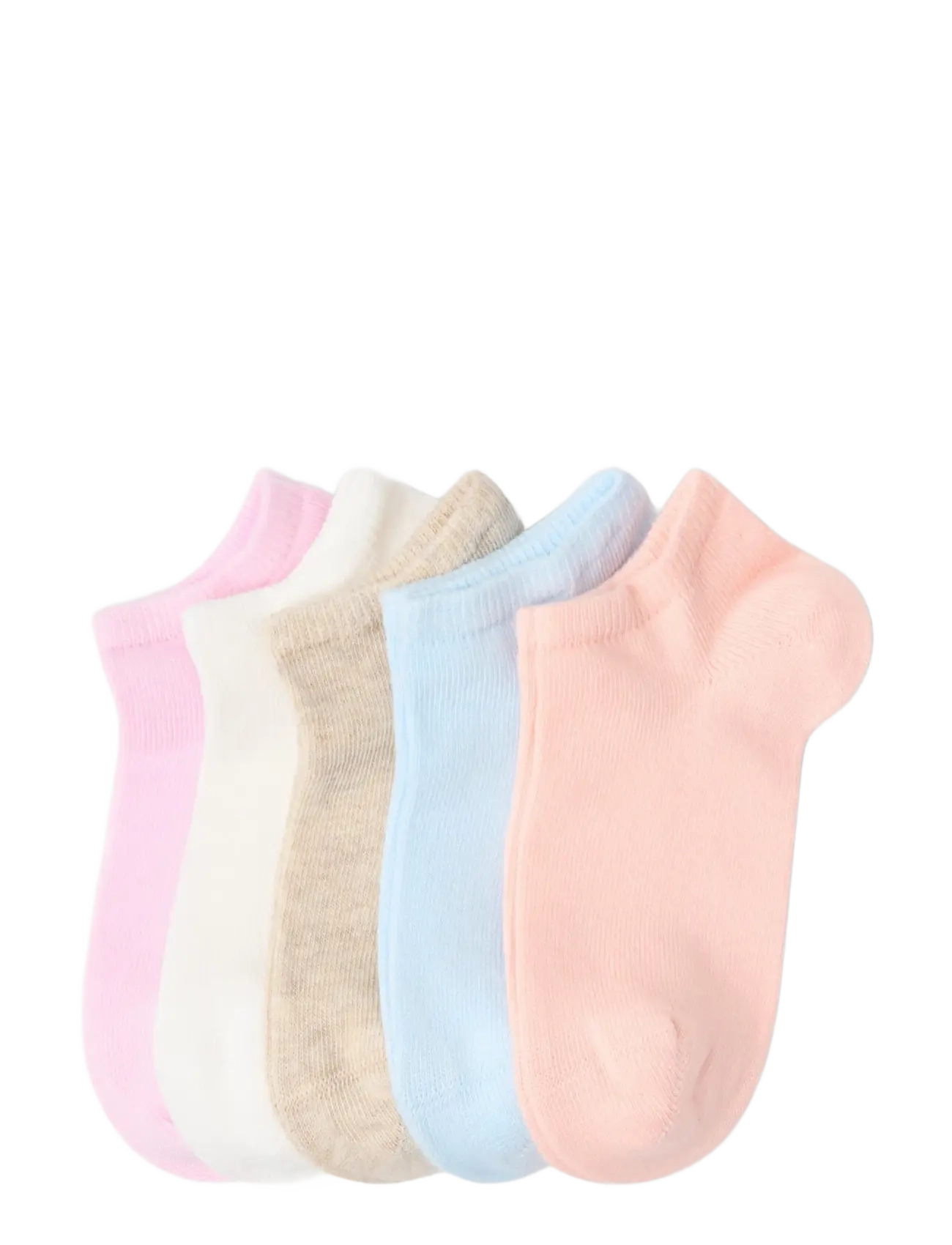 Lindex 5-Pack Ankle Socks, 28/30, Socken & Strumpfhosen, Rosa - Kinder