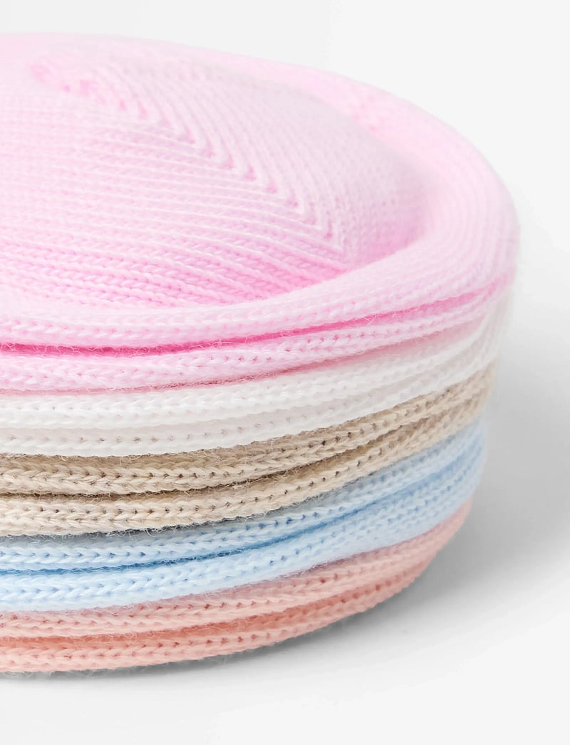Lindex - 5-pack ankle socks - strømper - light pink - 2