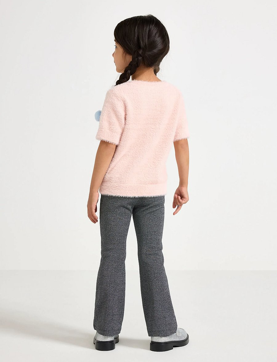 Lindex - Flared trousers - retuusid - black - 3