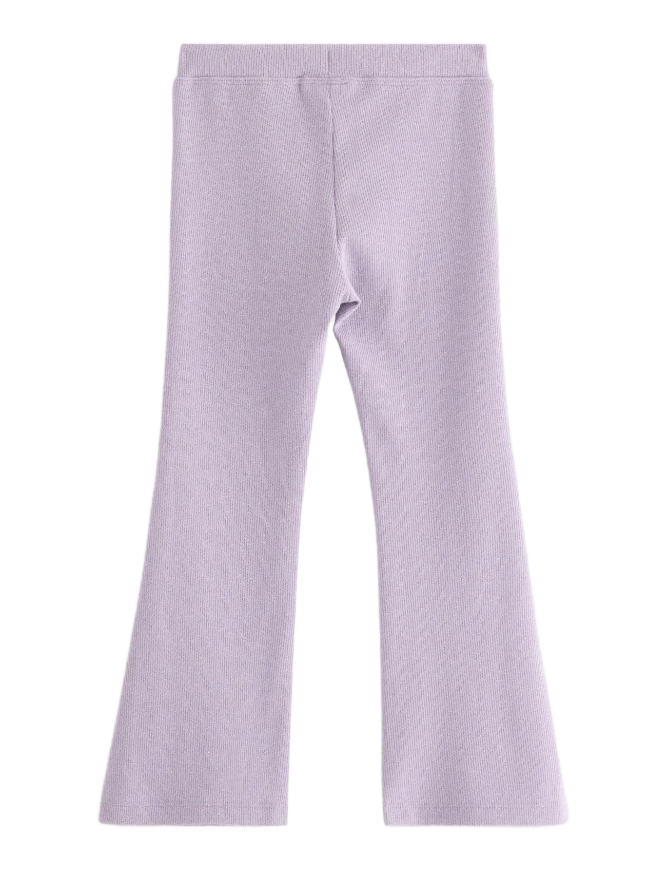 Lindex - Trousers flare lurex rib - baby trousers - lilac - 2