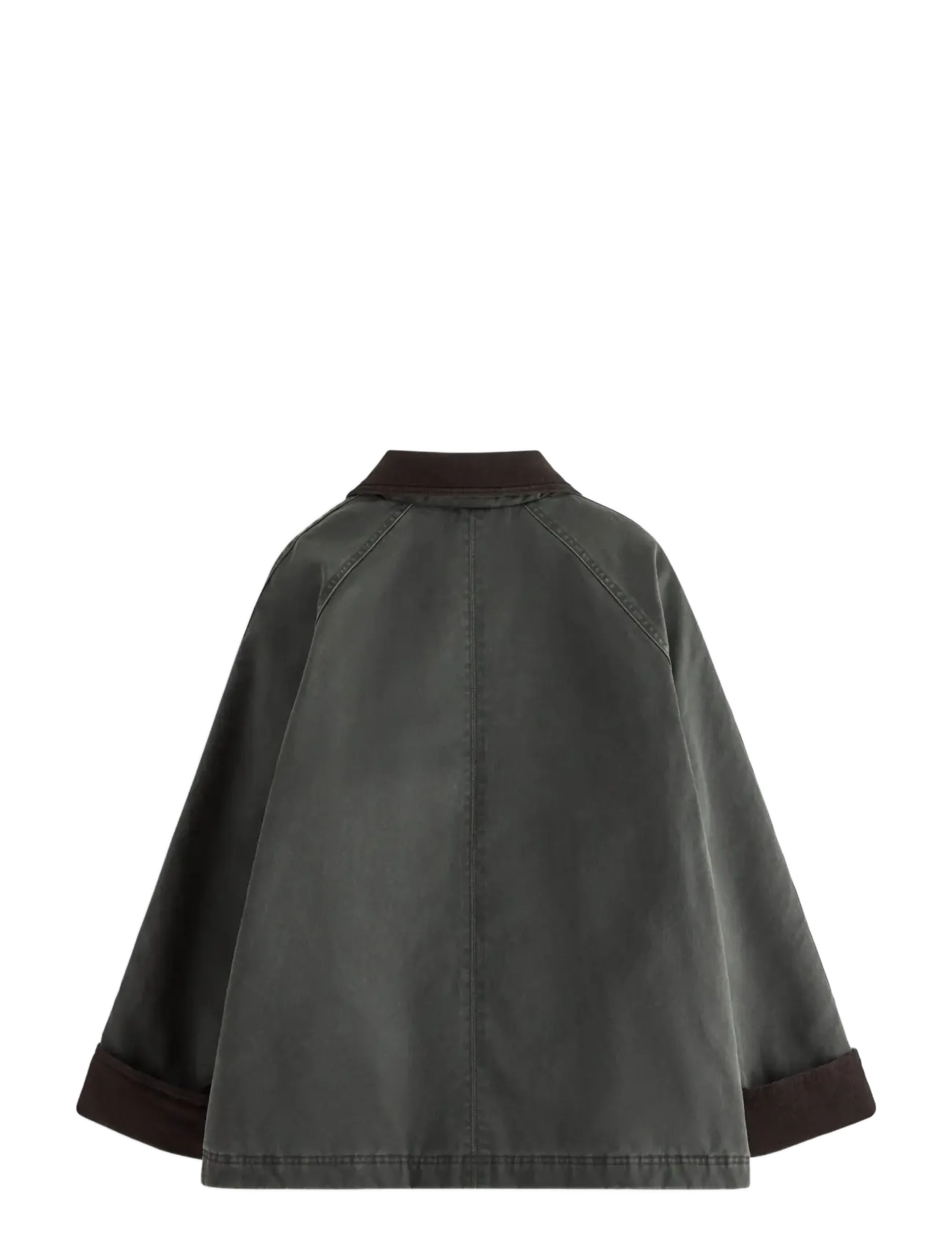 Lindex - Vattert jakke - yttertøy - dark dusty green - 2