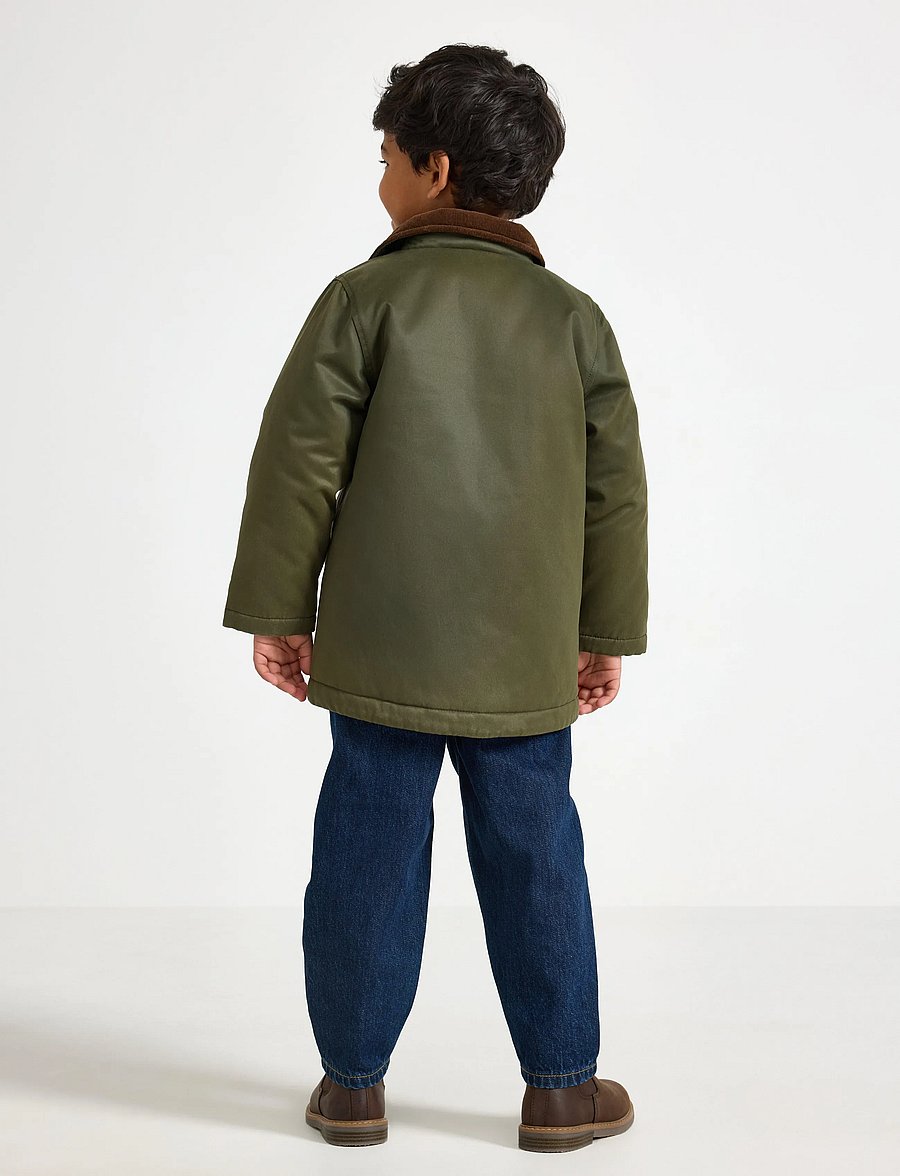 Lindex - Padded jacket - steppjacken - dark dusty khaki - 3