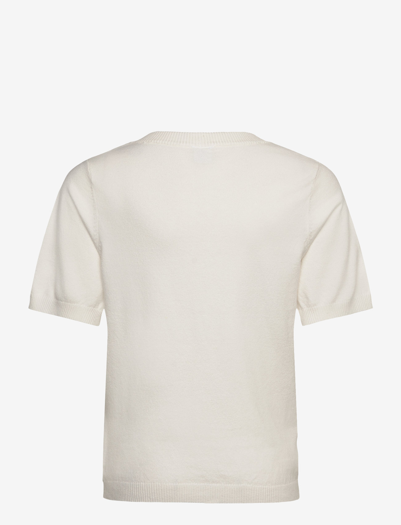 Lindex - Cardigan short sleeve basic - herbstliche kleidung - off white - 1