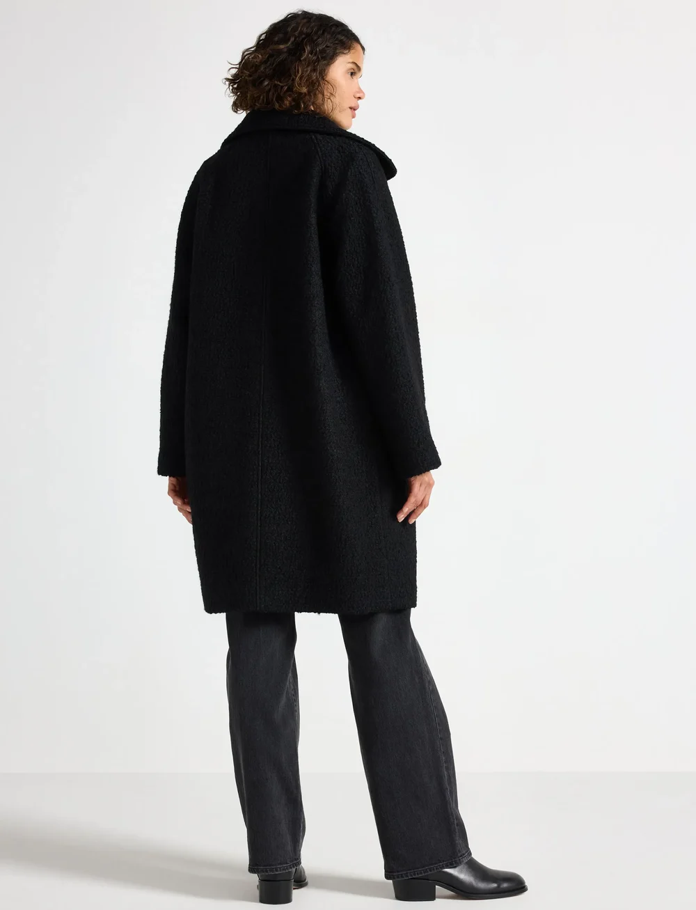 Lindex - Coat Nora - lette frakker - black - 3