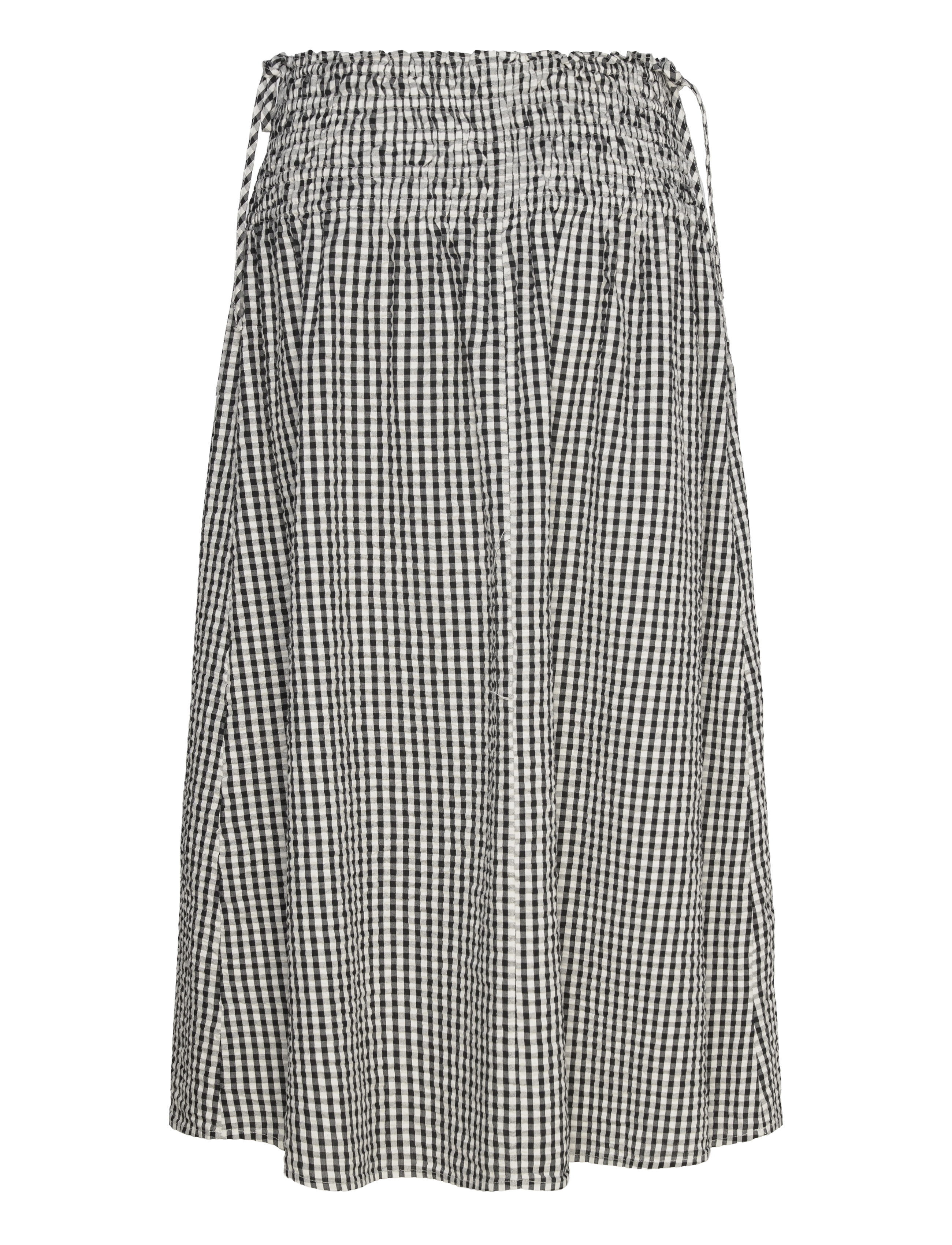 Lindex - Skirt Jill Seersucker - light beige - 2