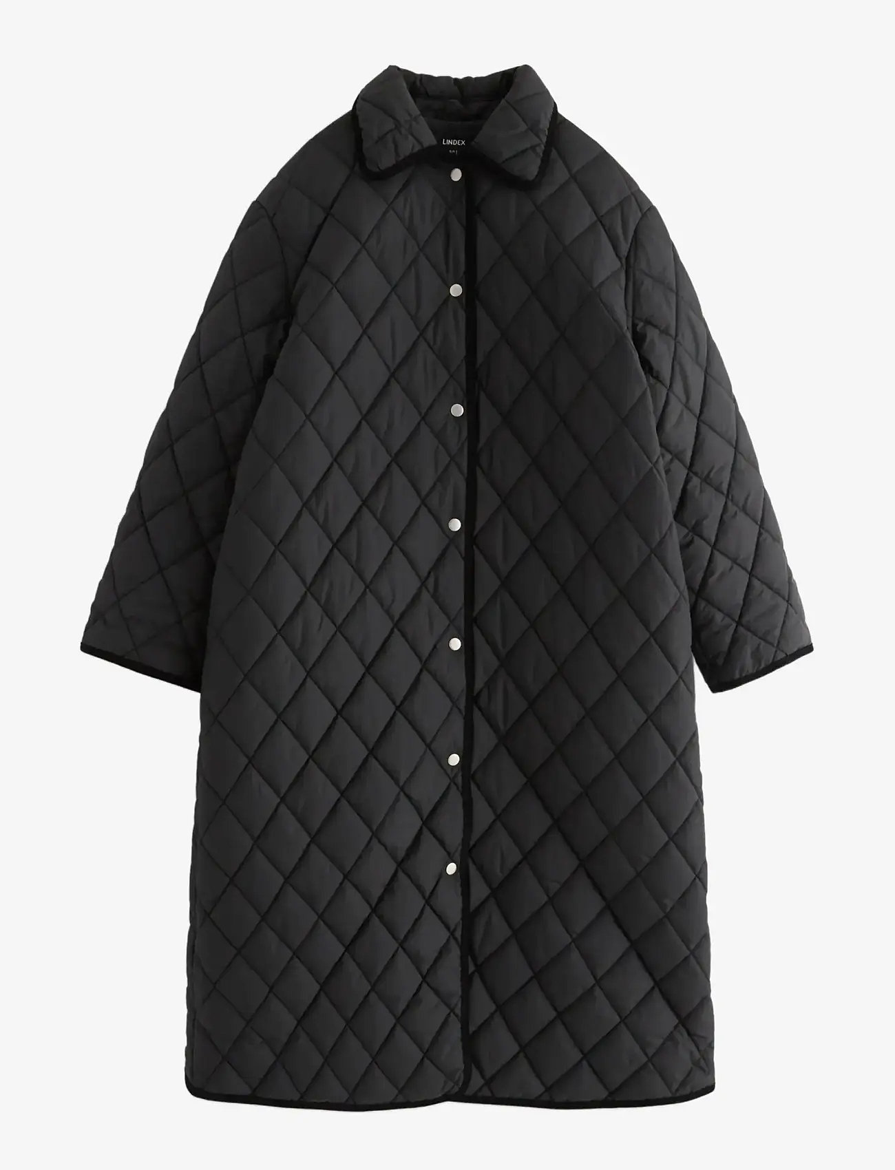 Lindex - Vattert kåpe - dunkappor - black - 1