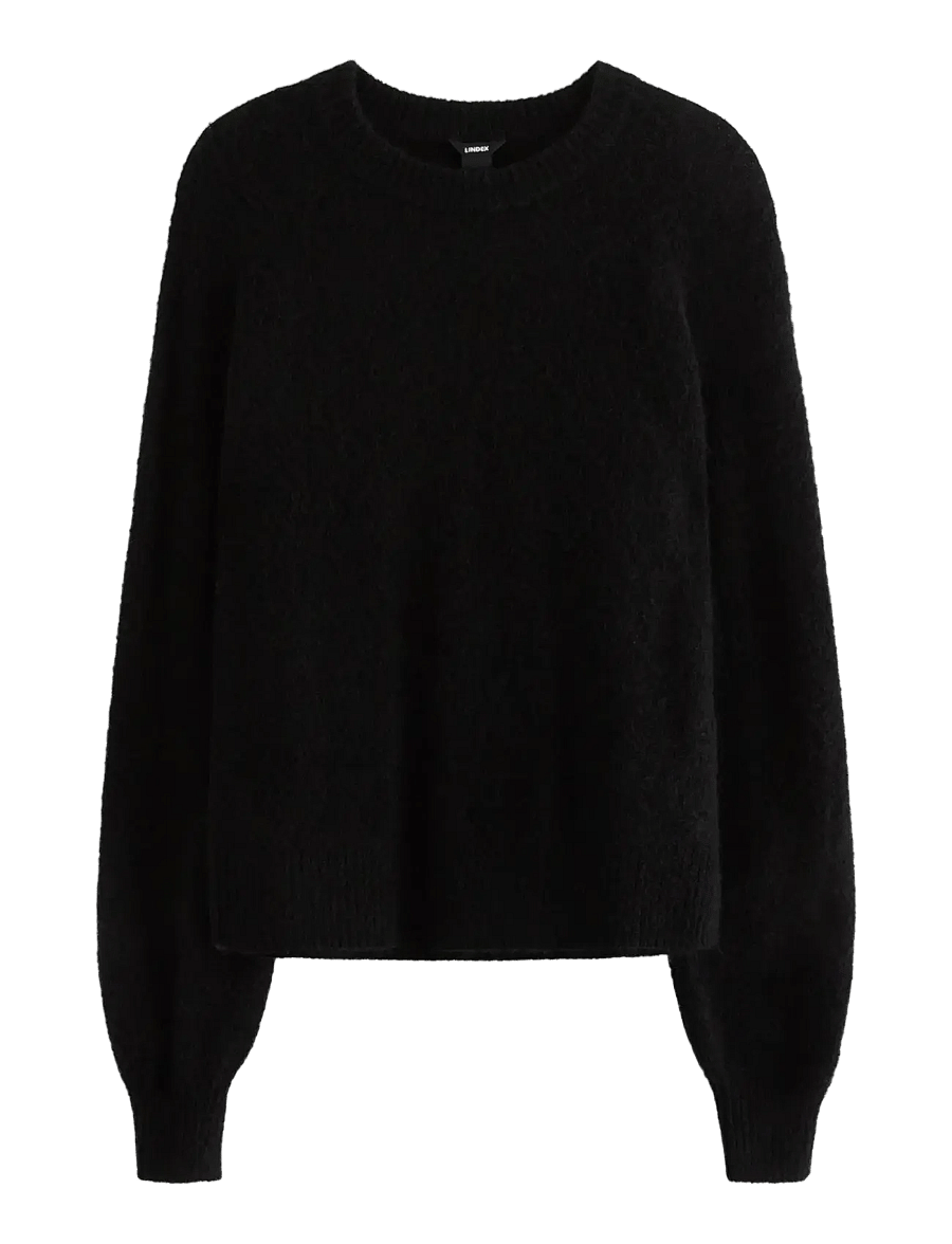 Lindex - Sweater Izzy Mohair blend - pullover - black - 1