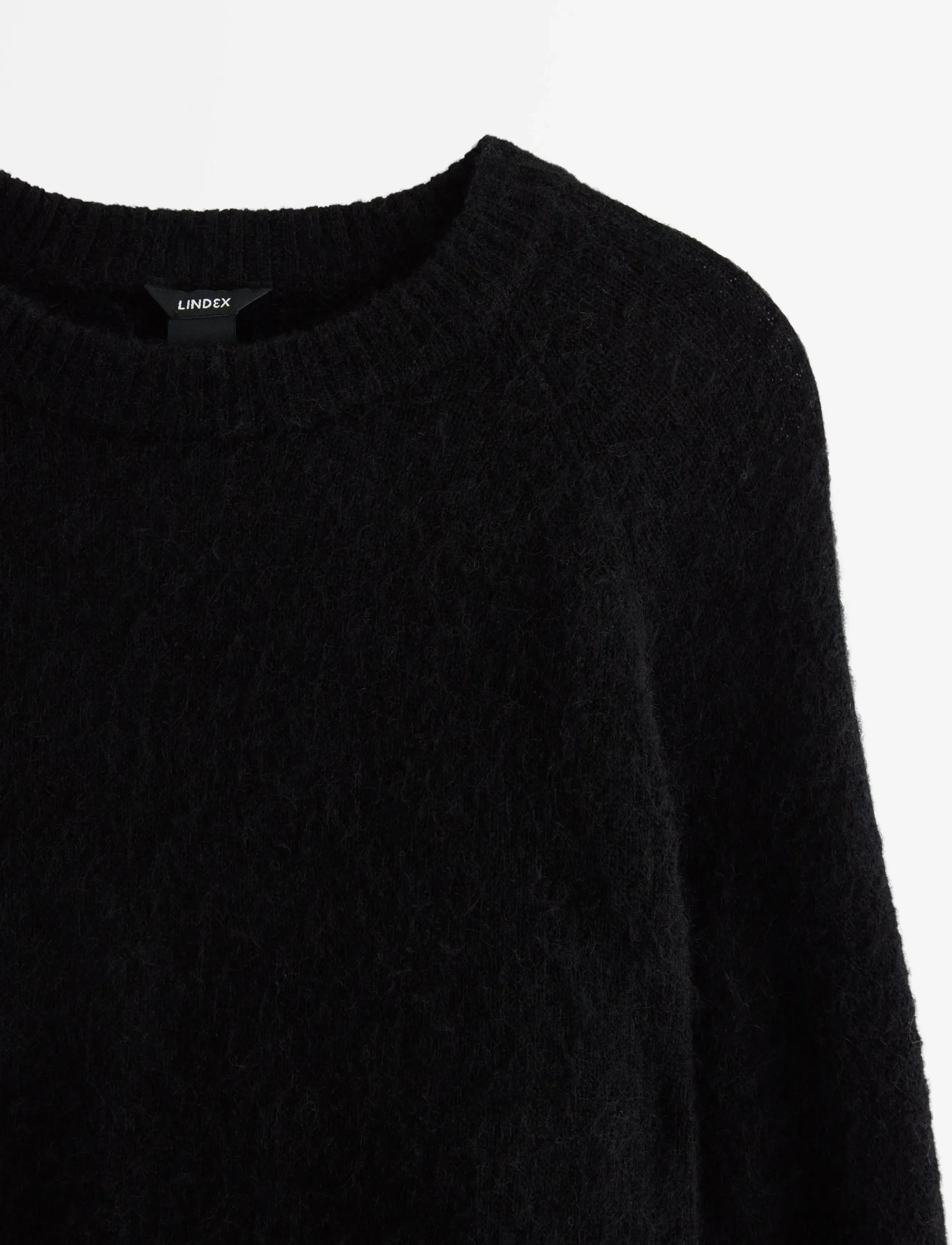Lindex - Sweater Izzy Mohair blend - stickade tröjor - black - 5