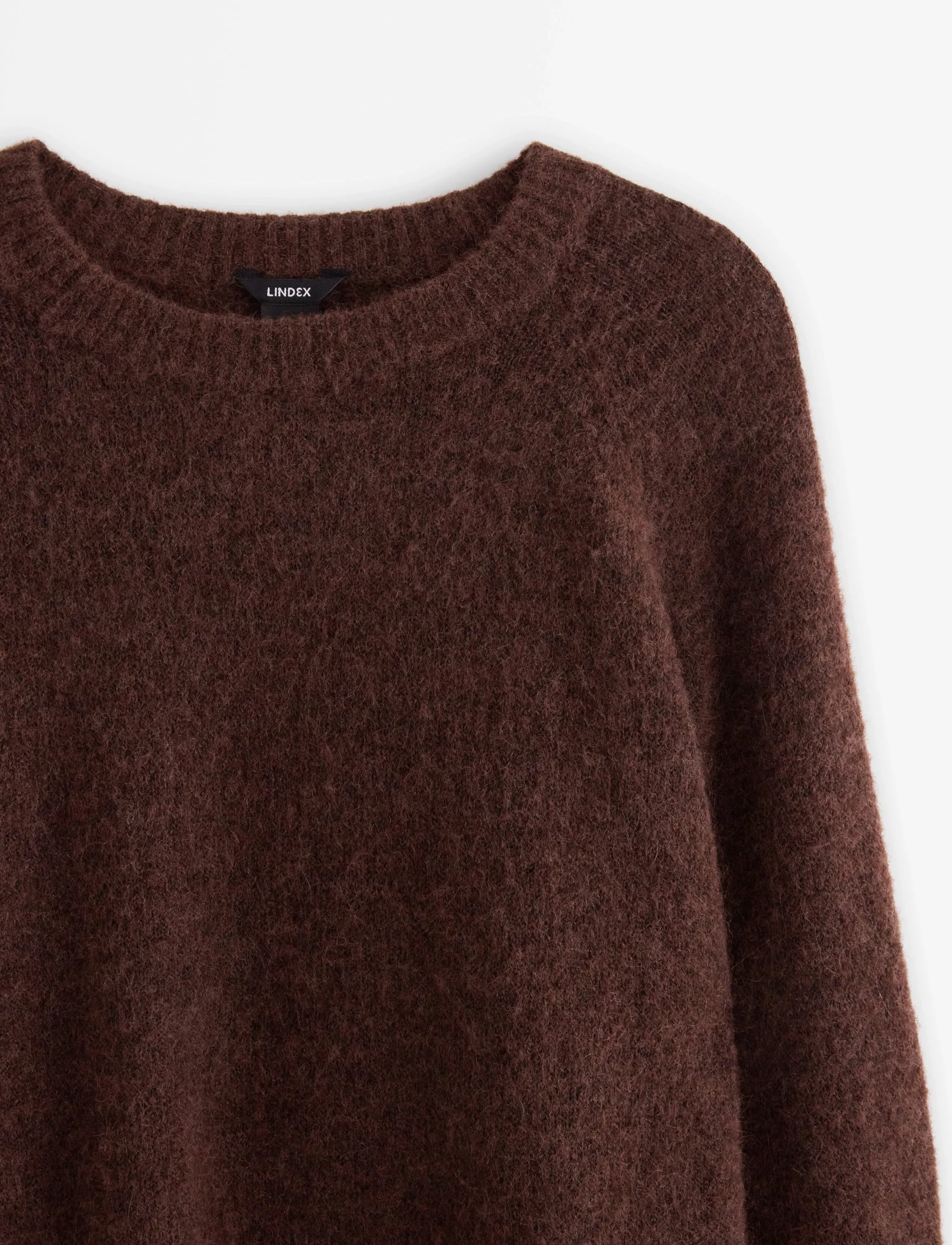 Lindex - Sweater Izzy Mohair blend - pullover - brown - 5