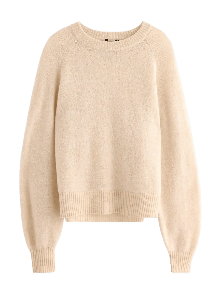 Lindex - Sweater Izzy Mohair blend - pullover - light beige - 1