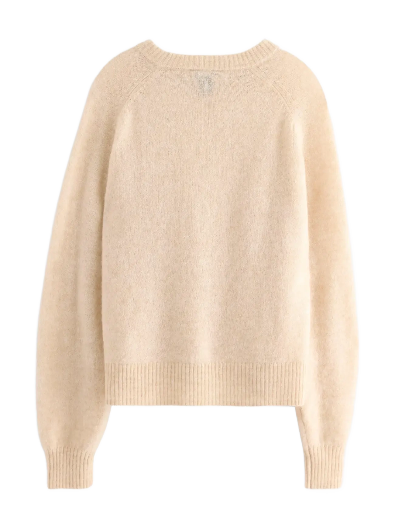 Lindex - Sweater Izzy Mohair blend - stickade tröjor - light beige - 2