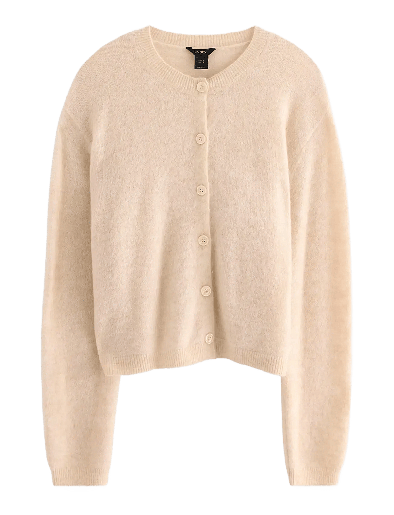 Lindex - Cardigan Minna Mohair blend - cardigans - light beige - 1