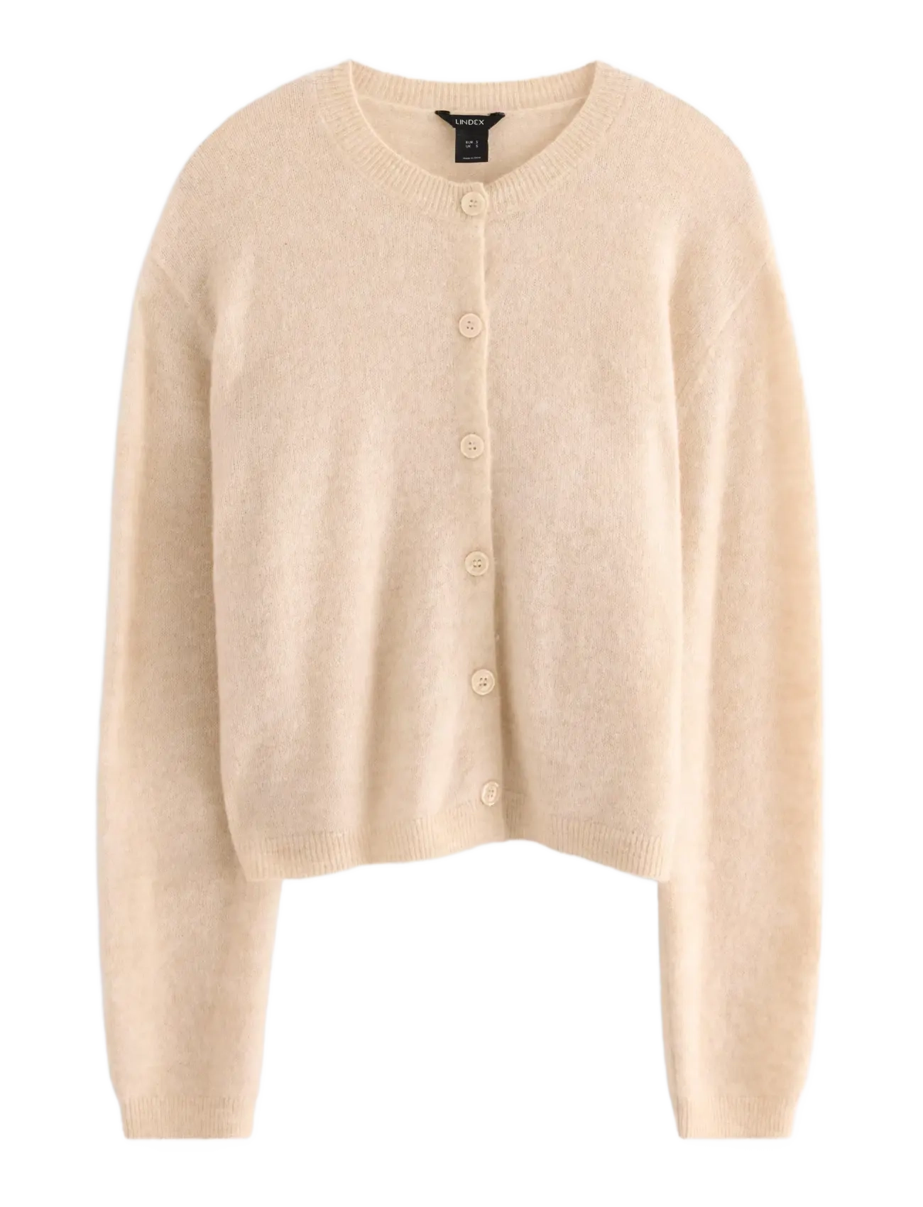 Lindex Cardigan Minna Mohair blend - Tøj - LIGHT BEIGE / cream