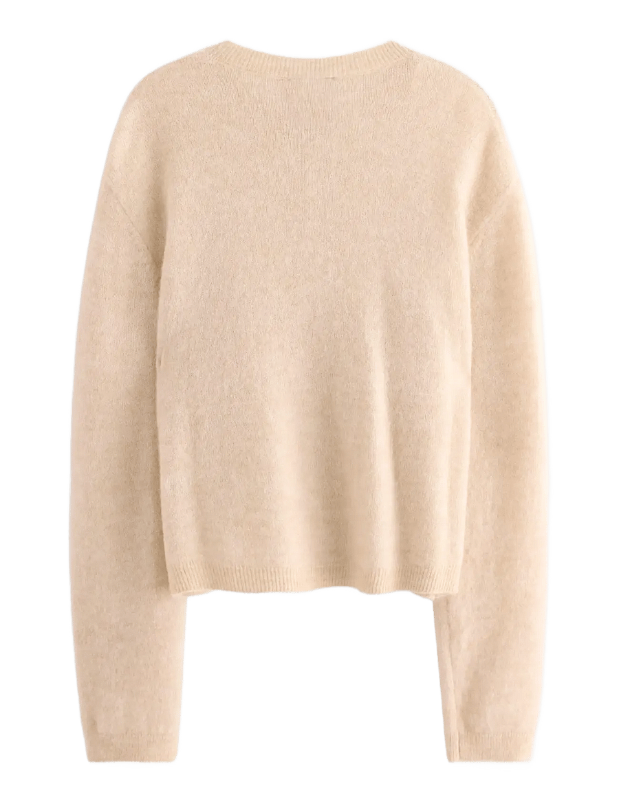 Lindex - Cardigan Minna Mohair blend - gilets - light beige - 2