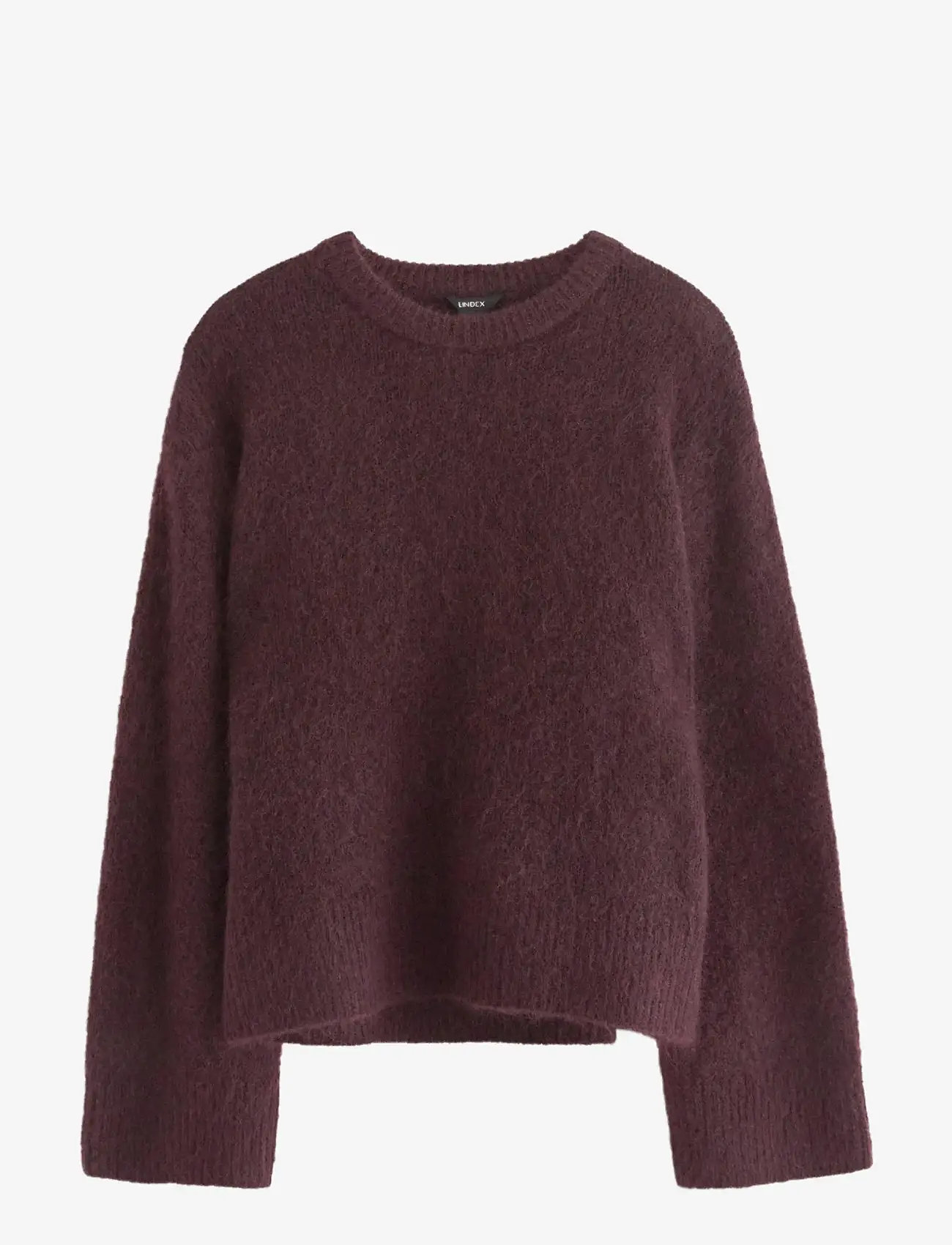 Lindex - Sweater Edda Mohair blend - striktrøjer - dark red - 1