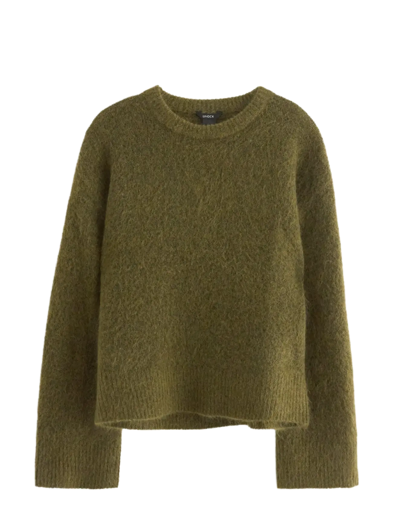 Lindex - Sweater Edda Mohair blend - jumpers - green - 1