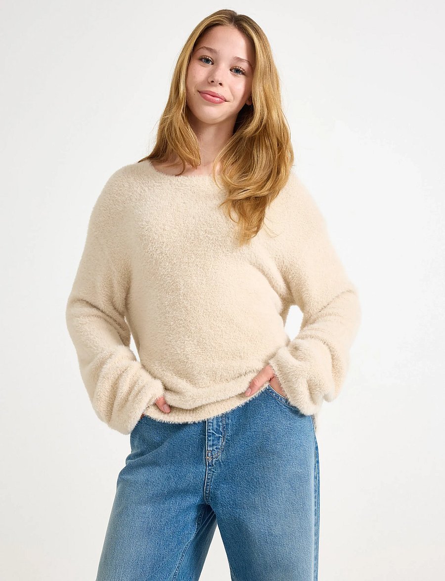 Lindex - LÃ¥ngärmad tröja - džemprid - beige - 0