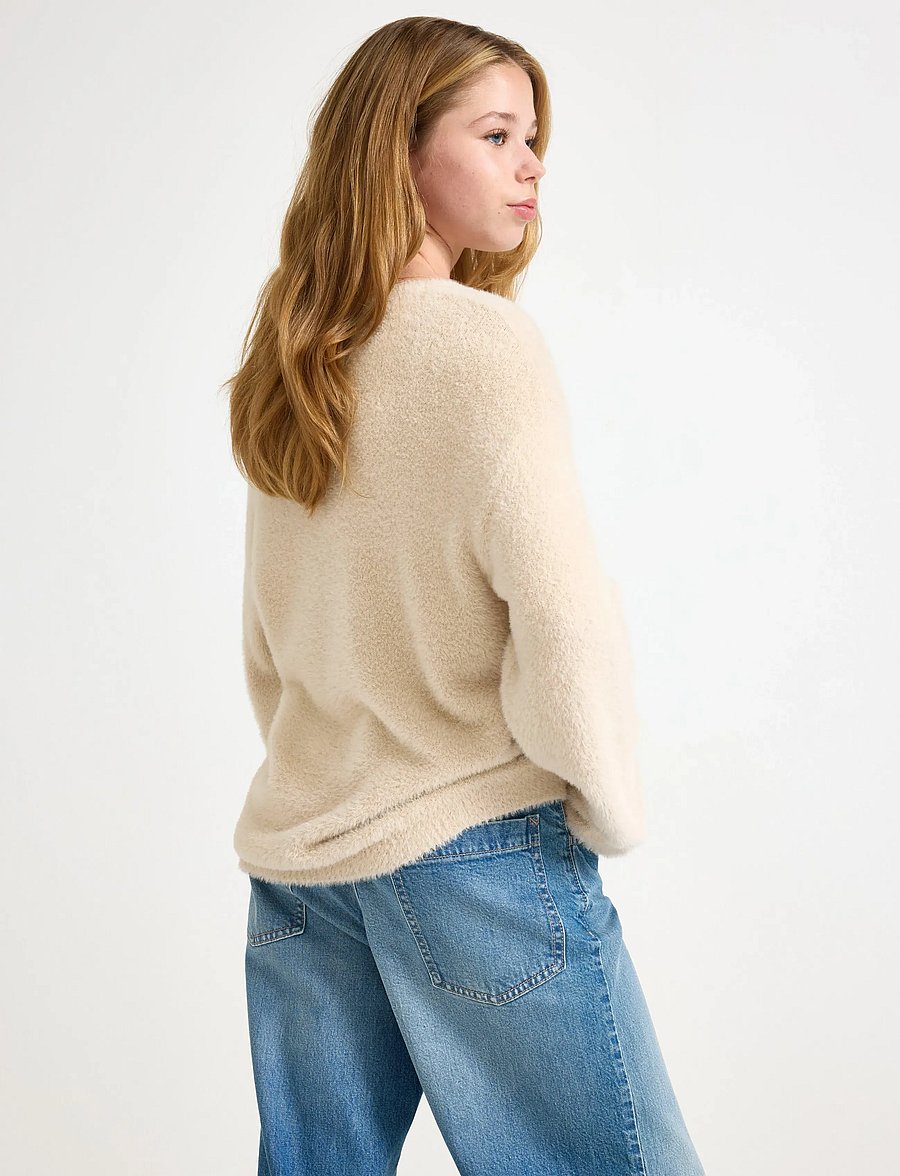 Lindex - LÃ¥ngärmad tröja - džemprid - beige - 3