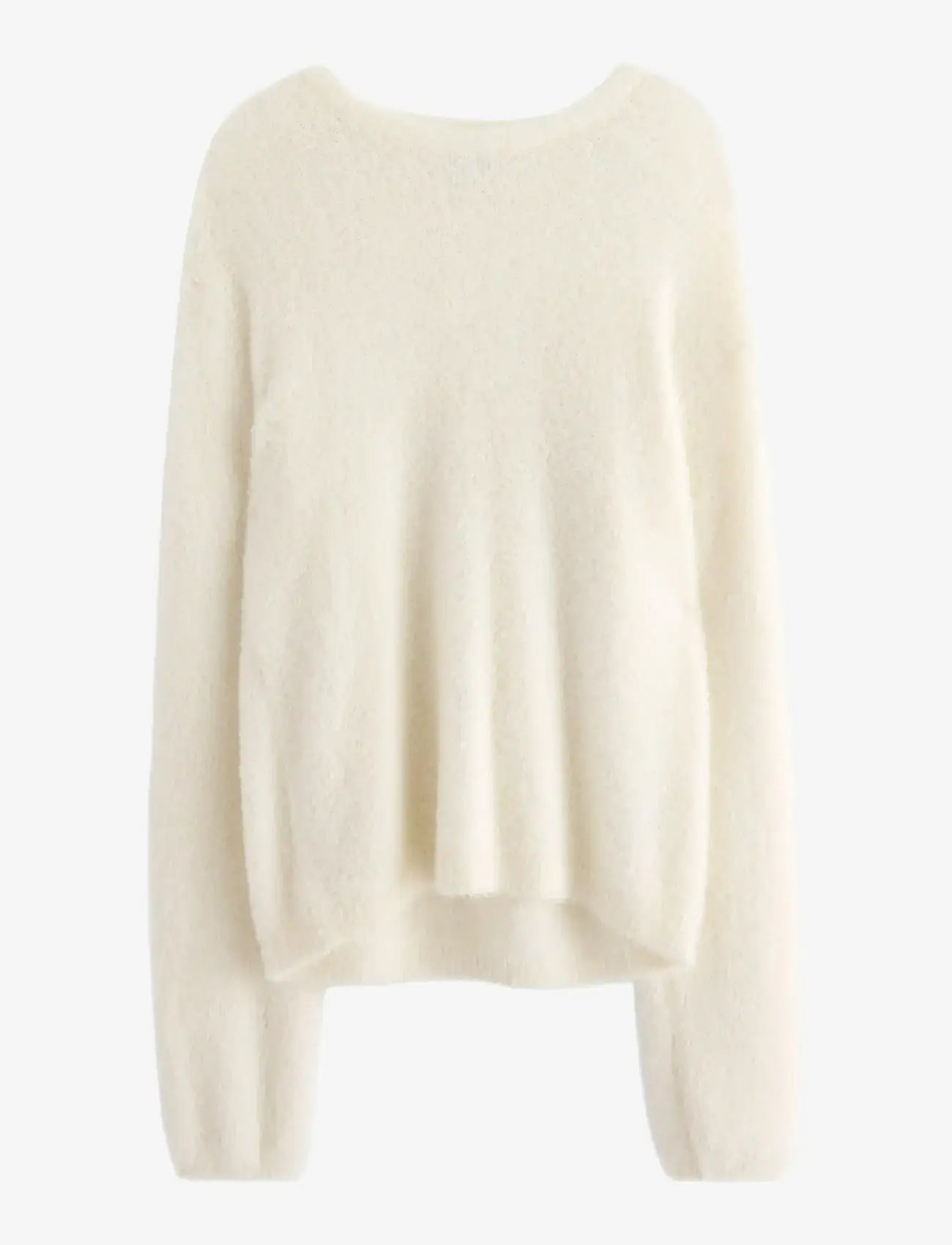 Lindex - LÃ¥ngÃ¤rmad trÃ¶ja - swetry - off white - 1