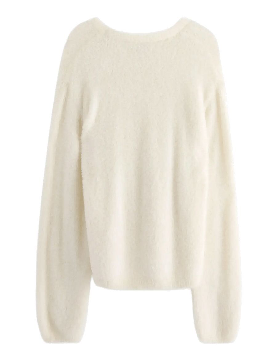 Lindex - Långärmad tröja - pullover - off white - 2