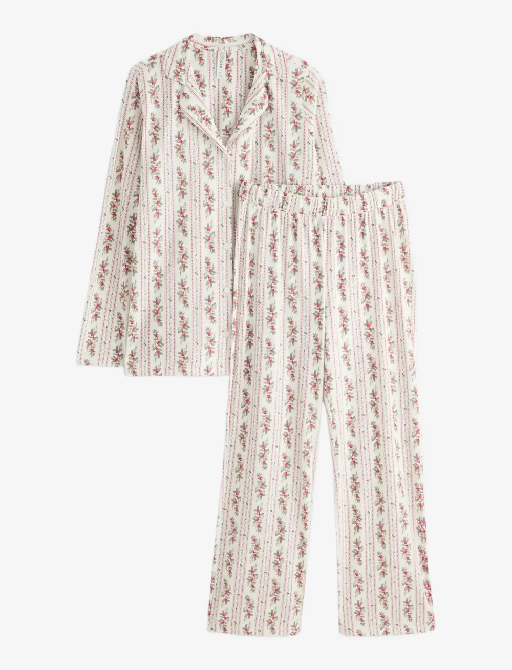 Lindex - Pyjama jersey - julepyjamas - light white - 1