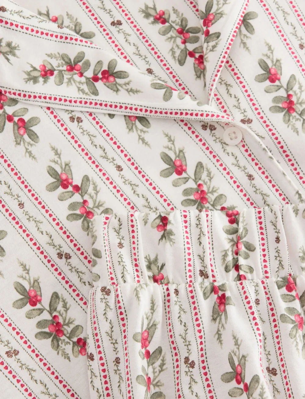 Lindex - Pyjama jersey - julepyjamas - light white - 5