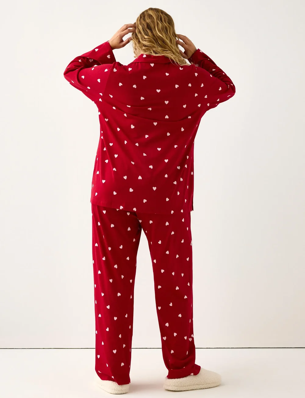 Lindex - Pyjama jersey - pyjamas - red - 3