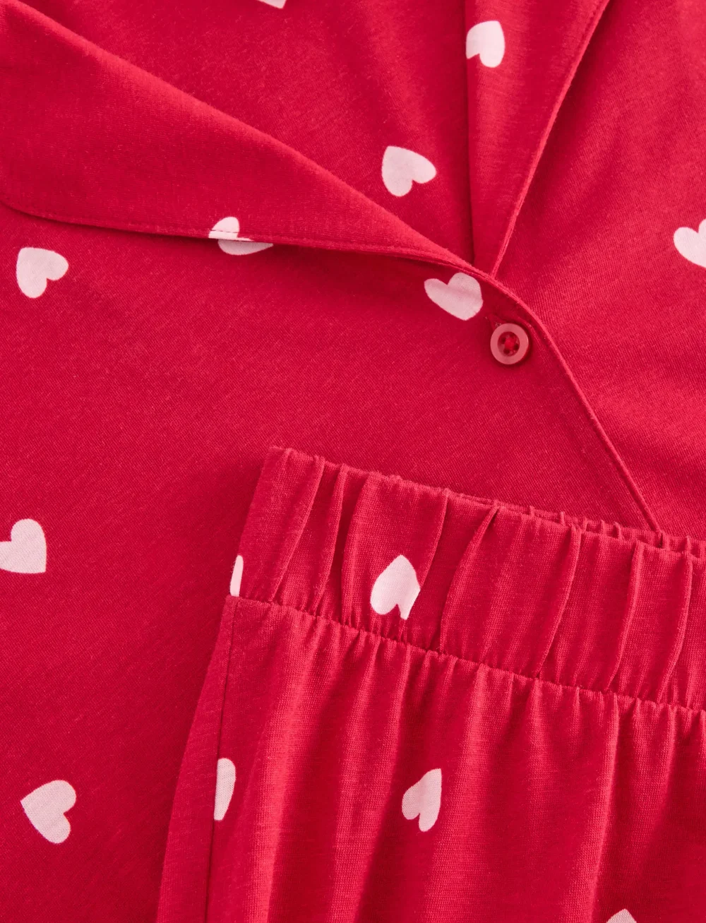 Lindex - Pyjama jersey - pyjamas - red - 5