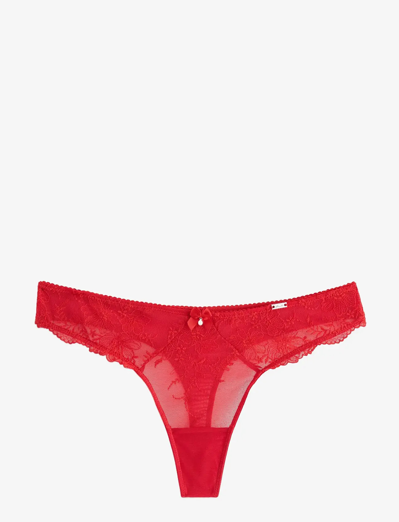 Lindex - Thong Low Lina charm - string - red - 1