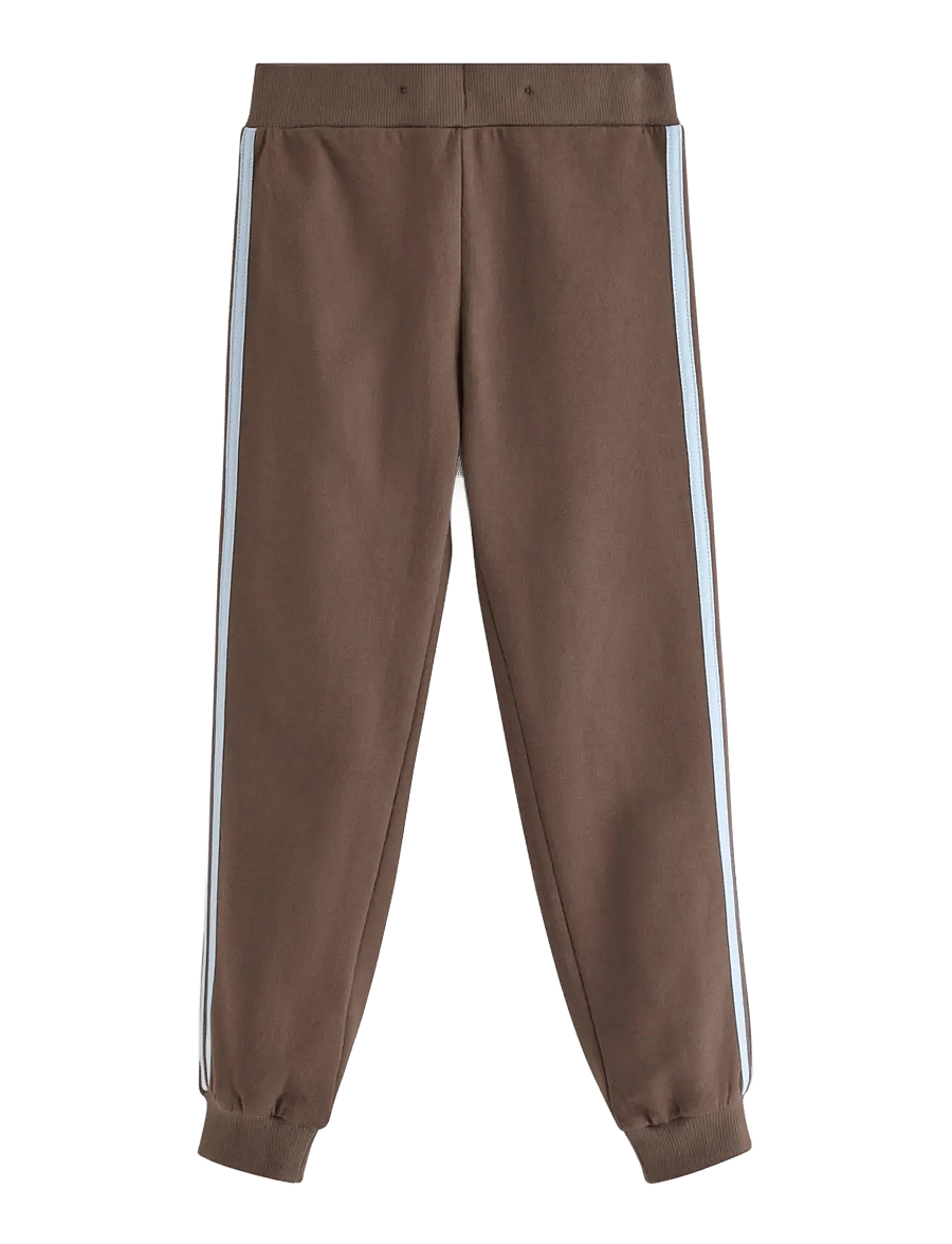 Lindex - Joggers with brushed inside - dressipüksid - dark dusty brown - 1