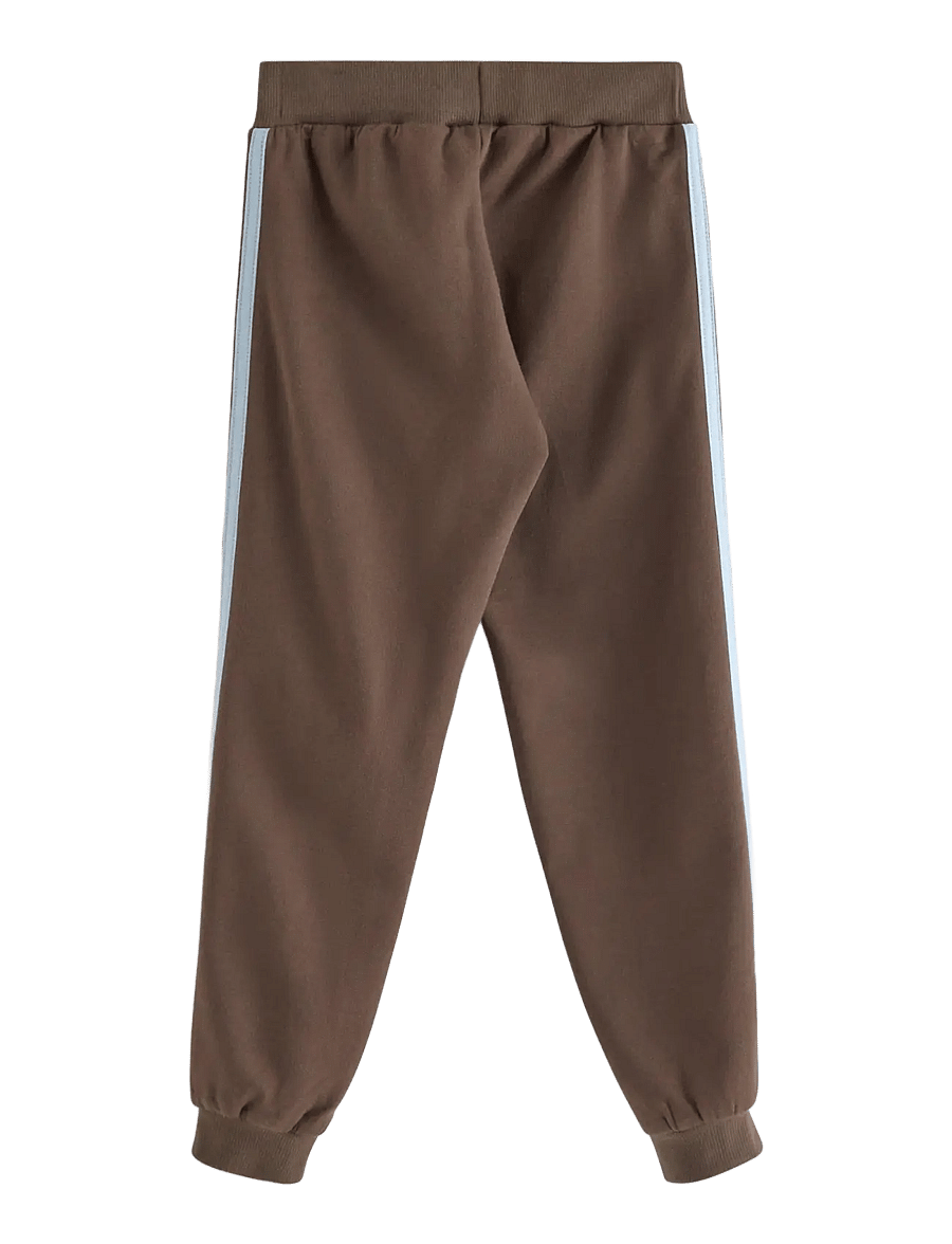 Lindex - Joggers with brushed inside - dressipüksid - dark dusty brown - 2