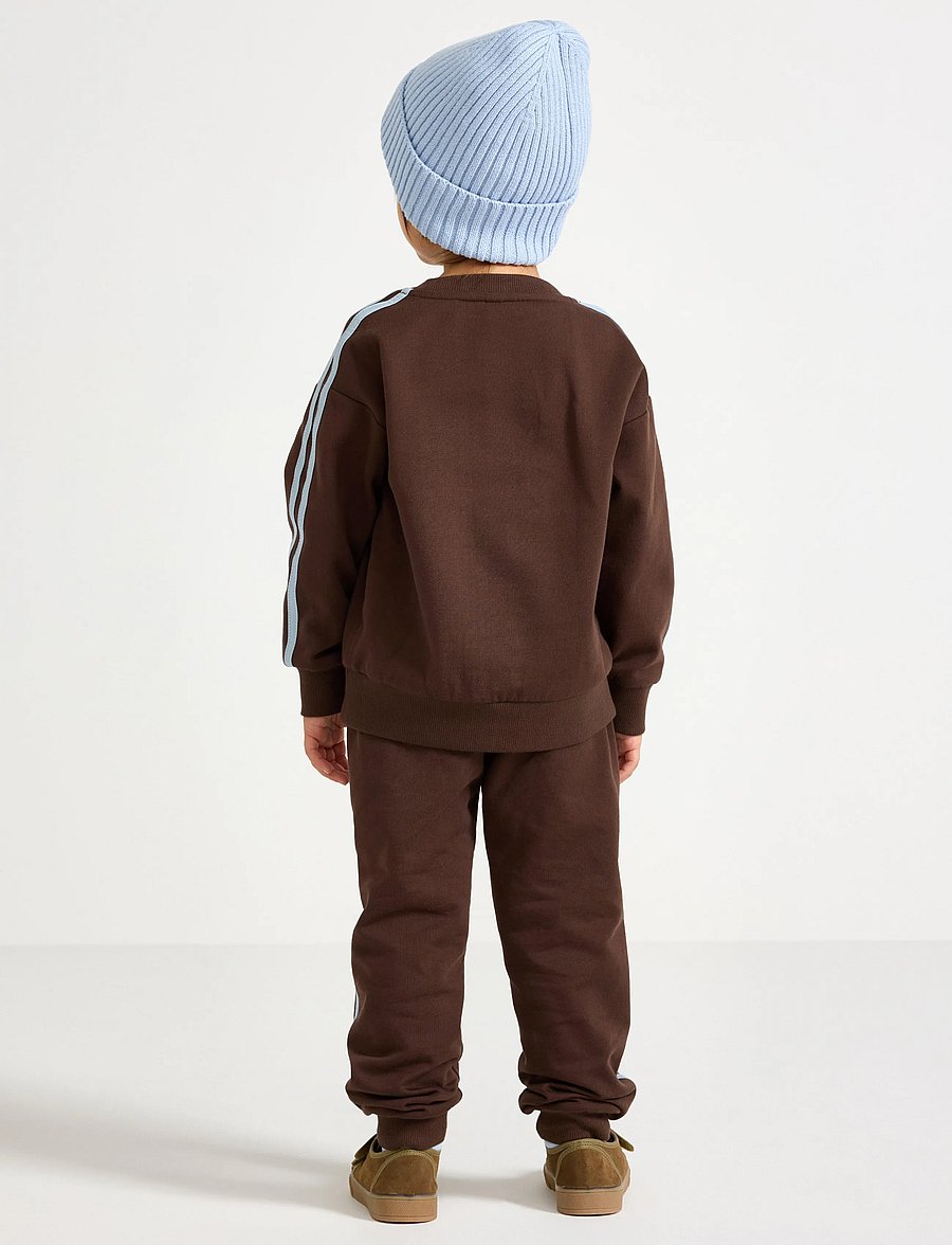 Lindex - Joggers with brushed inside - dressipüksid - dark dusty brown - 3