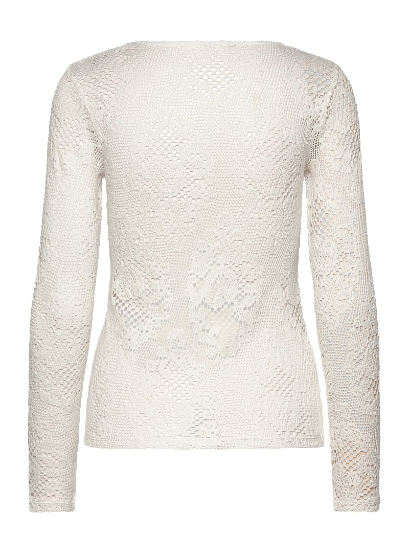 Lindex - Top Lyla - langärmlige tops - off white - 1