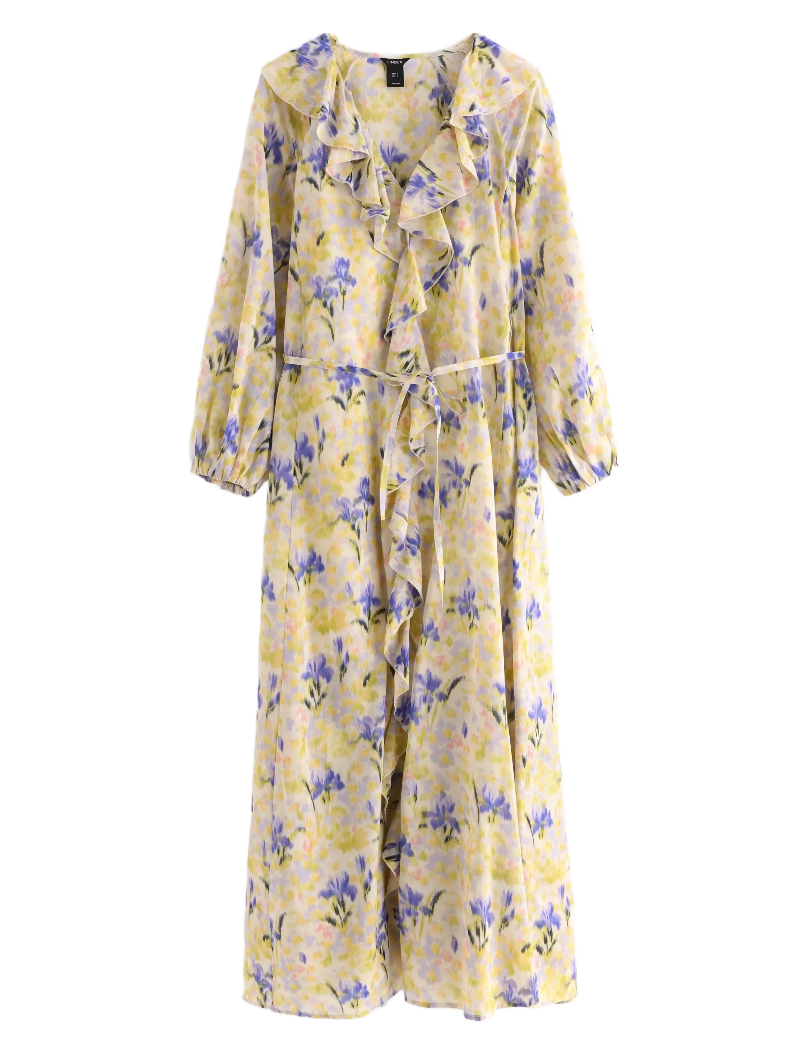 LINDEX Kleid Florens Gelb - S - Damen
