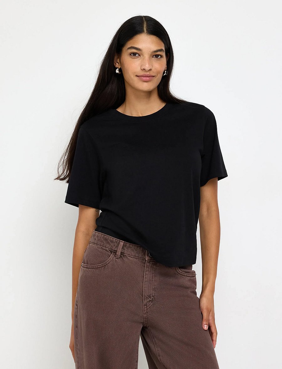 Lindex - T-shirt - t-shirts - black - 0